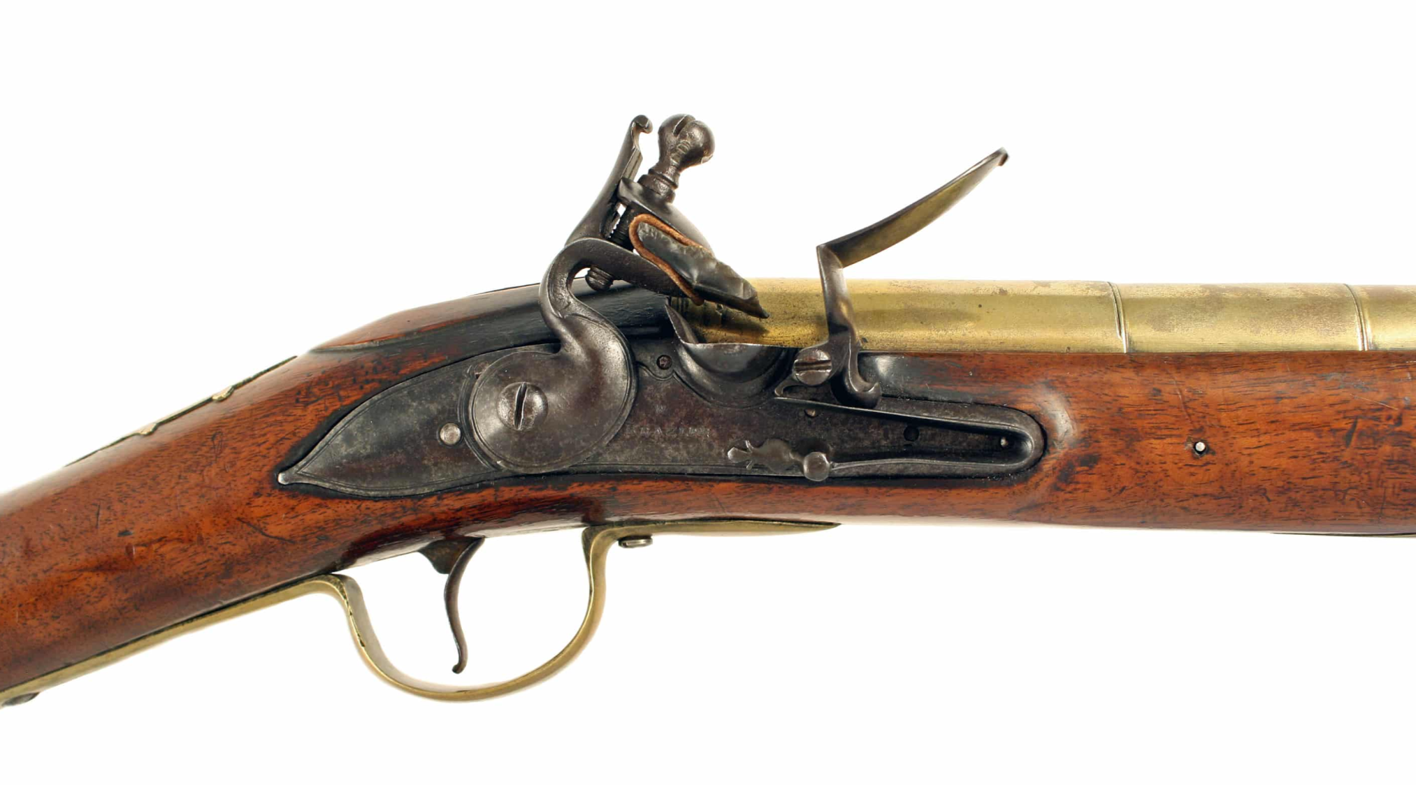 Early Flintlock Blunderbuss by W. Brazier