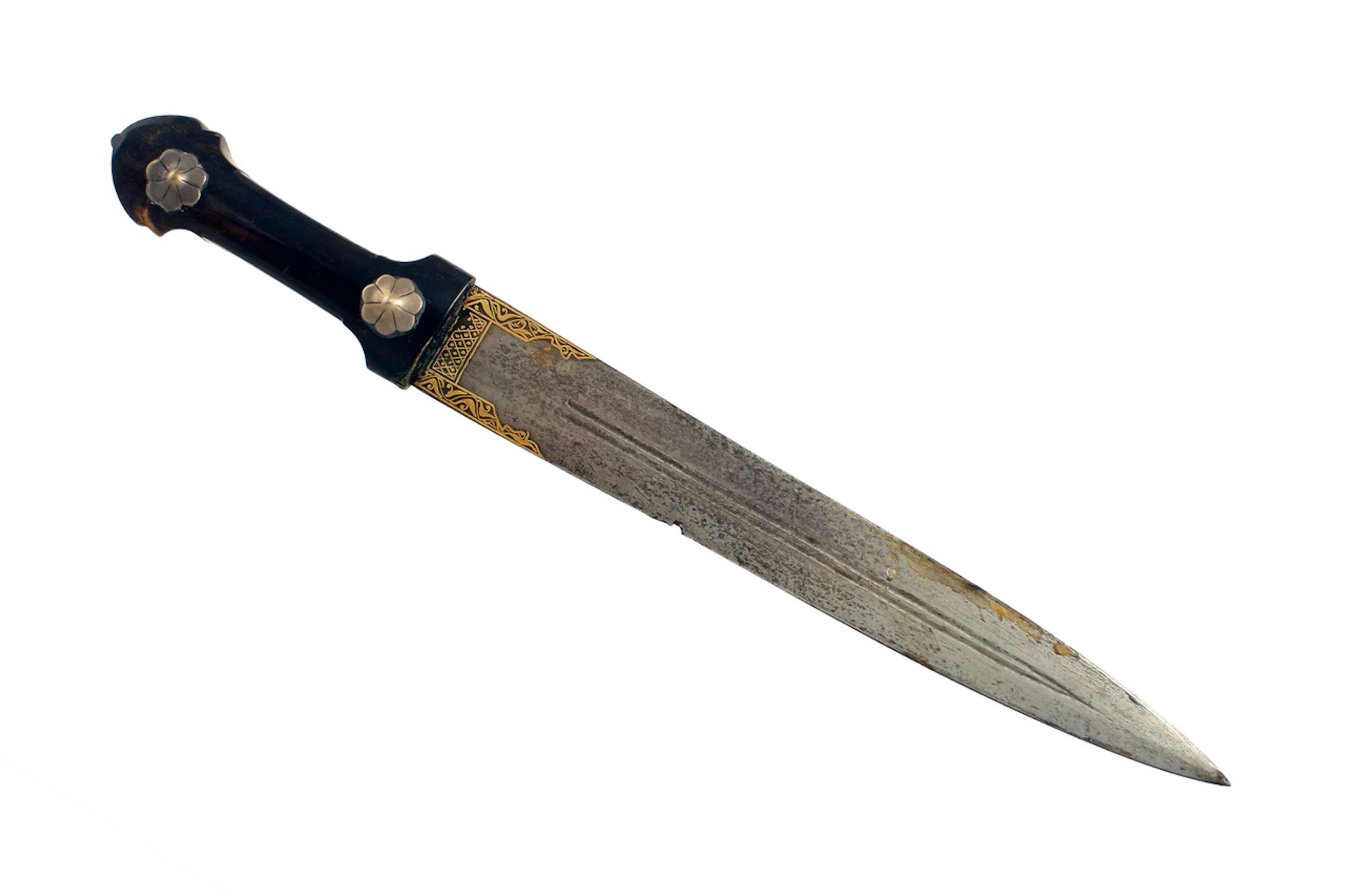 A Gold Inlaid Kinjal