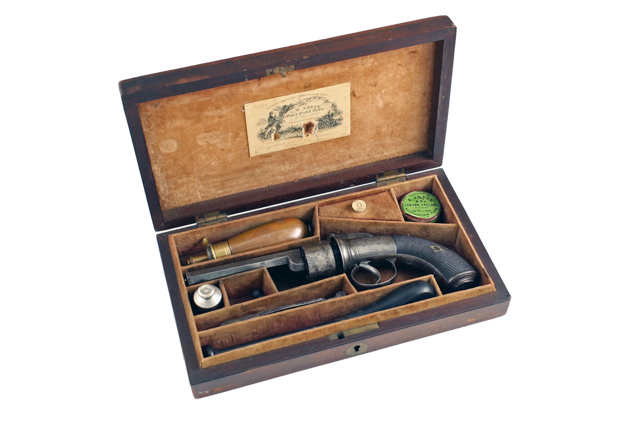 A Cased Transitional Revolver