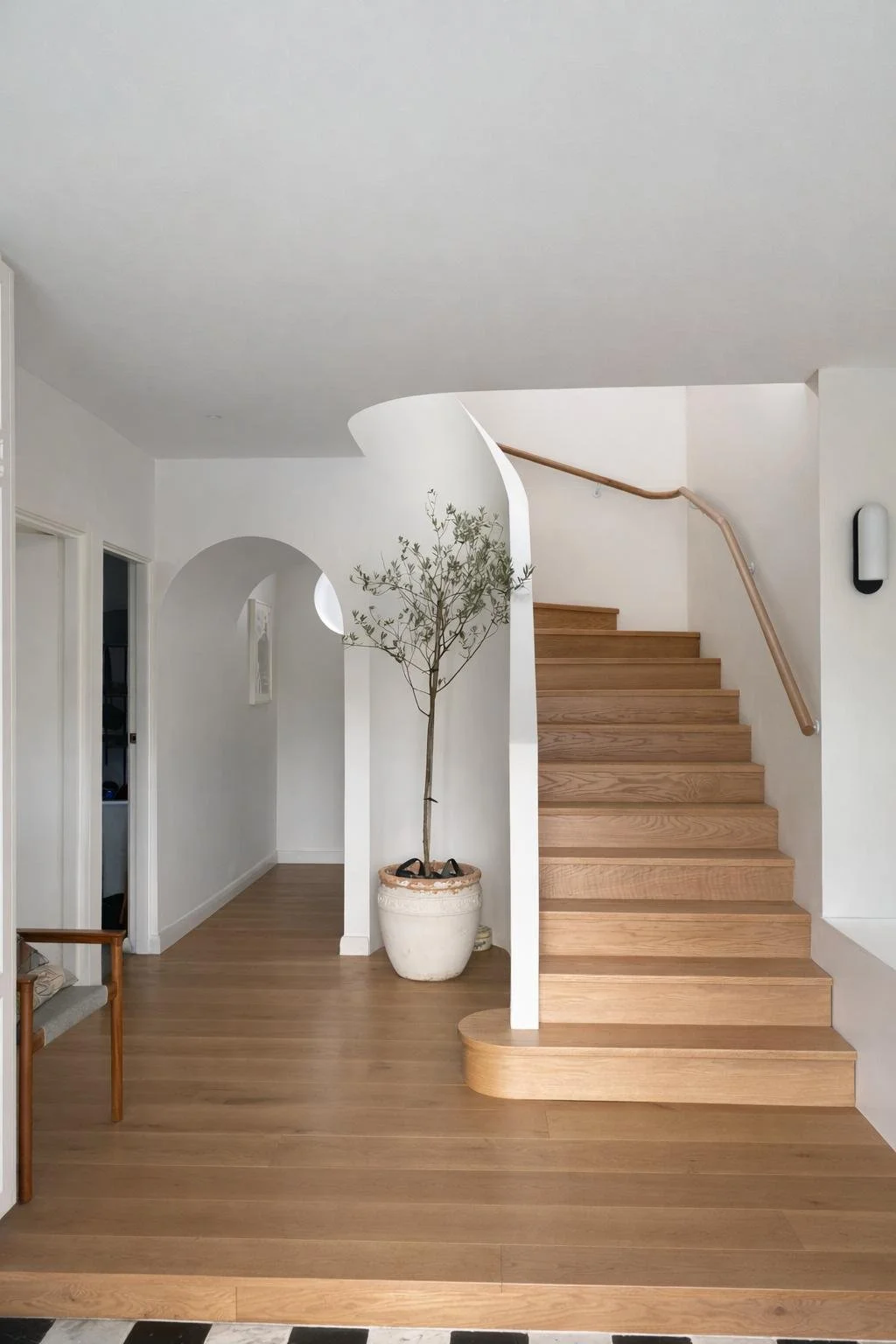 New stairs opening, all drywall, all frame work and finishes