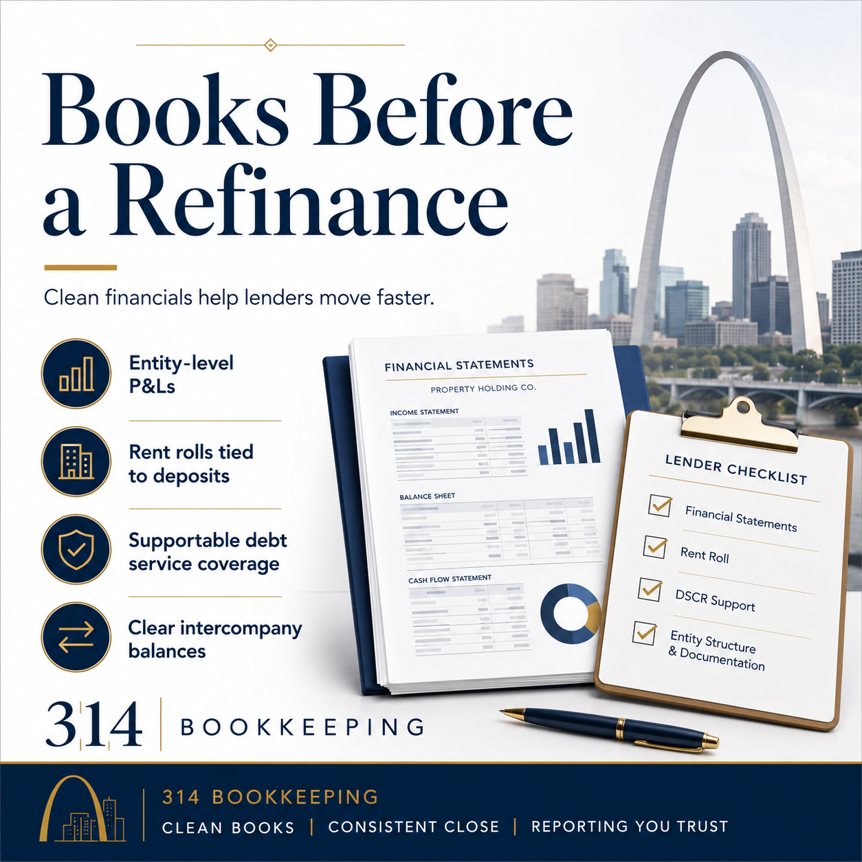 Why Clean Books Are Your Best Tool Before a Refinance