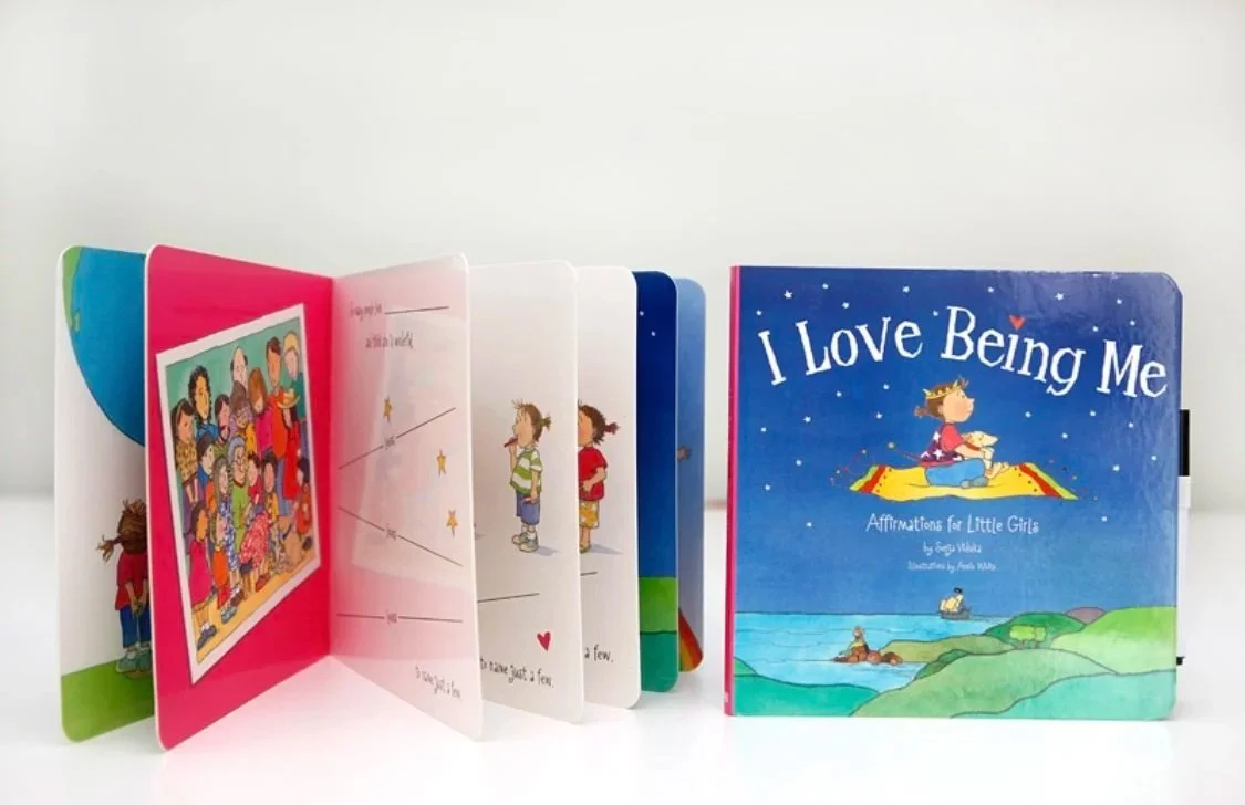I Love Being Me - Affirmation Books for Little Girls