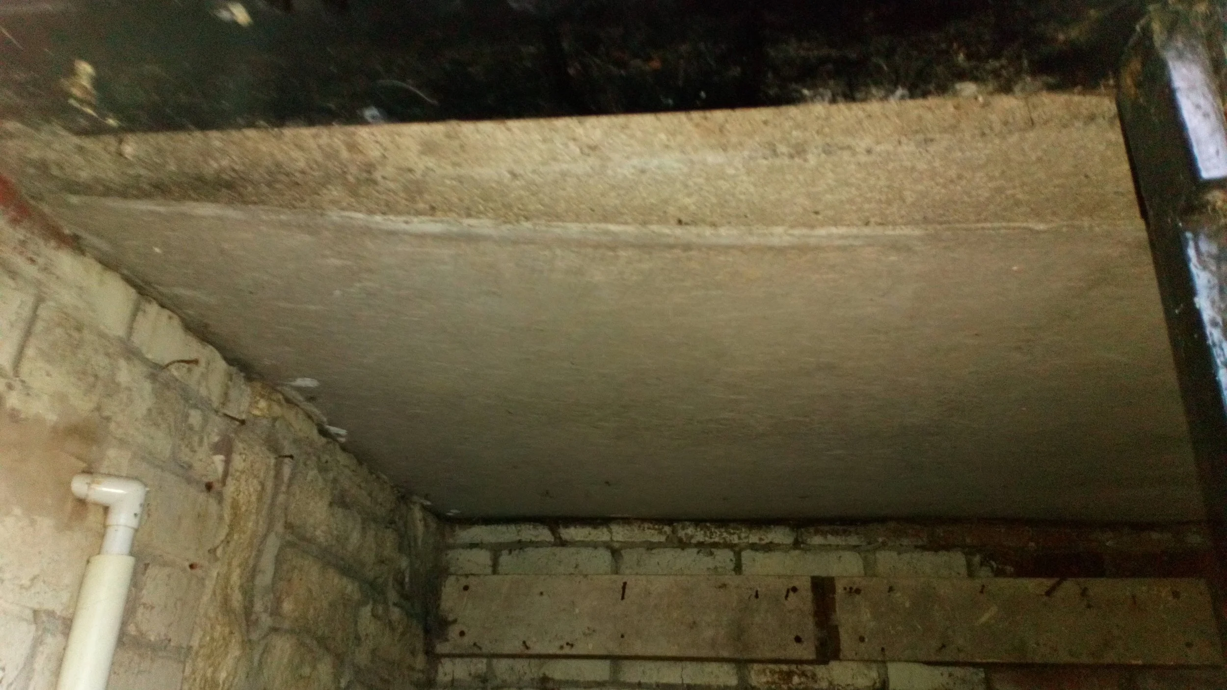 cement soffit board to roof