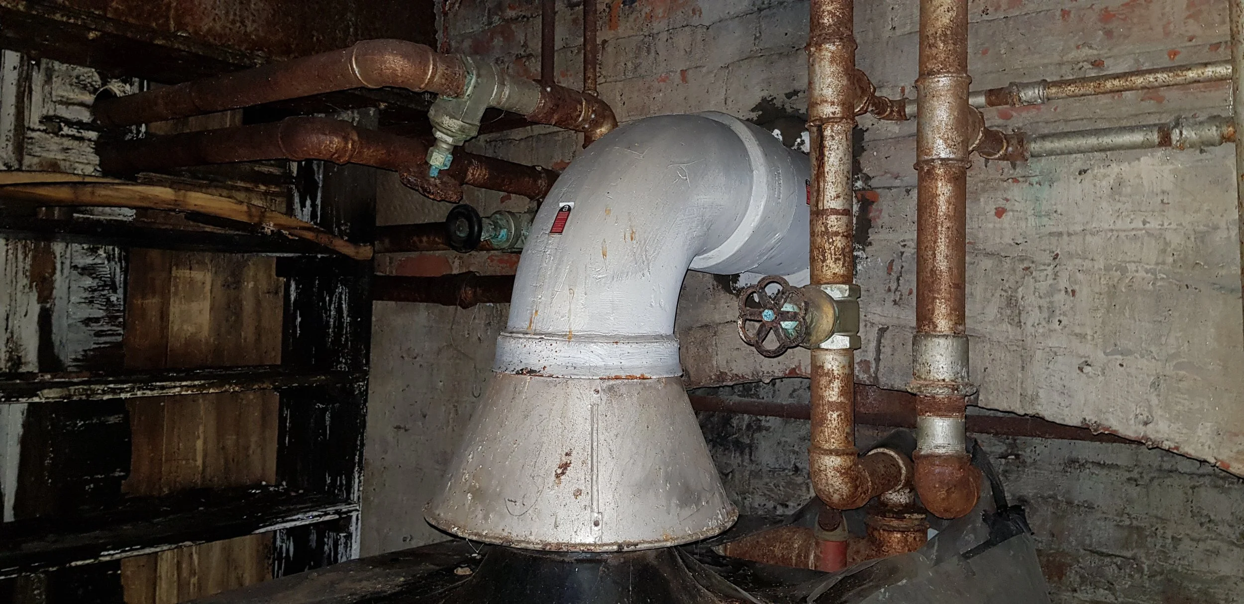 cement boiler, insulation, asbestos