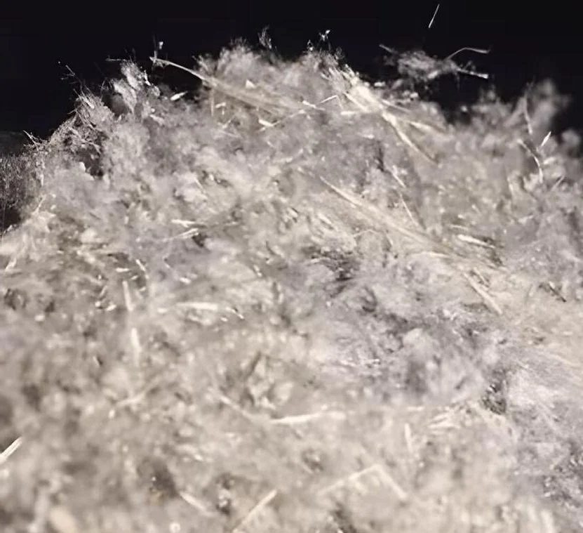 High risk asbestos loose fill