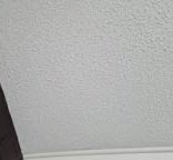 Textured ceiling coating selected for controlled asbestos sampling