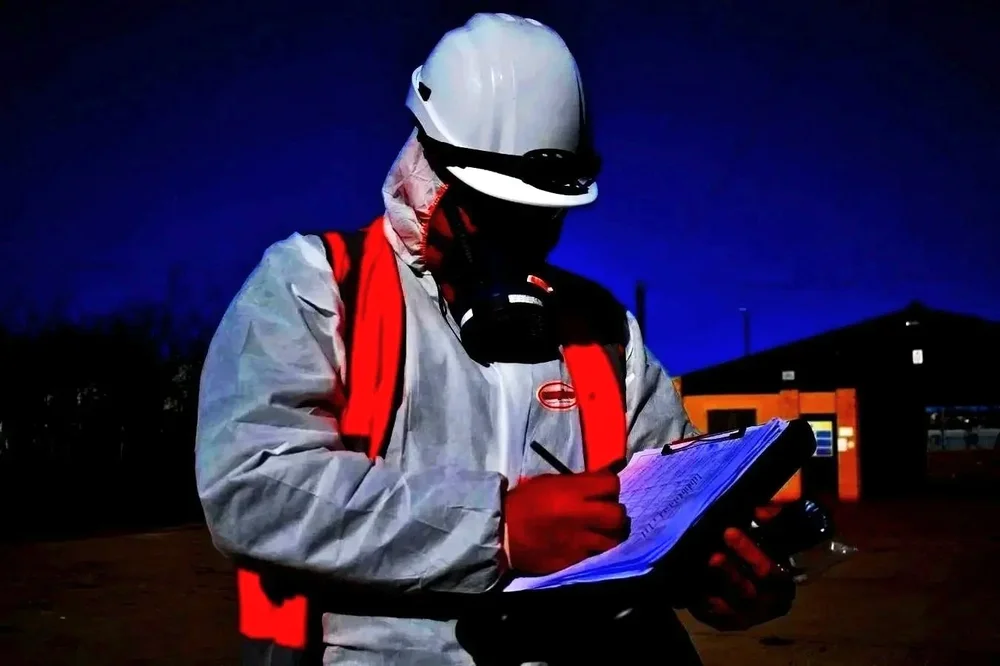 Analytical planning for asbestos air monitoring work in Manchester