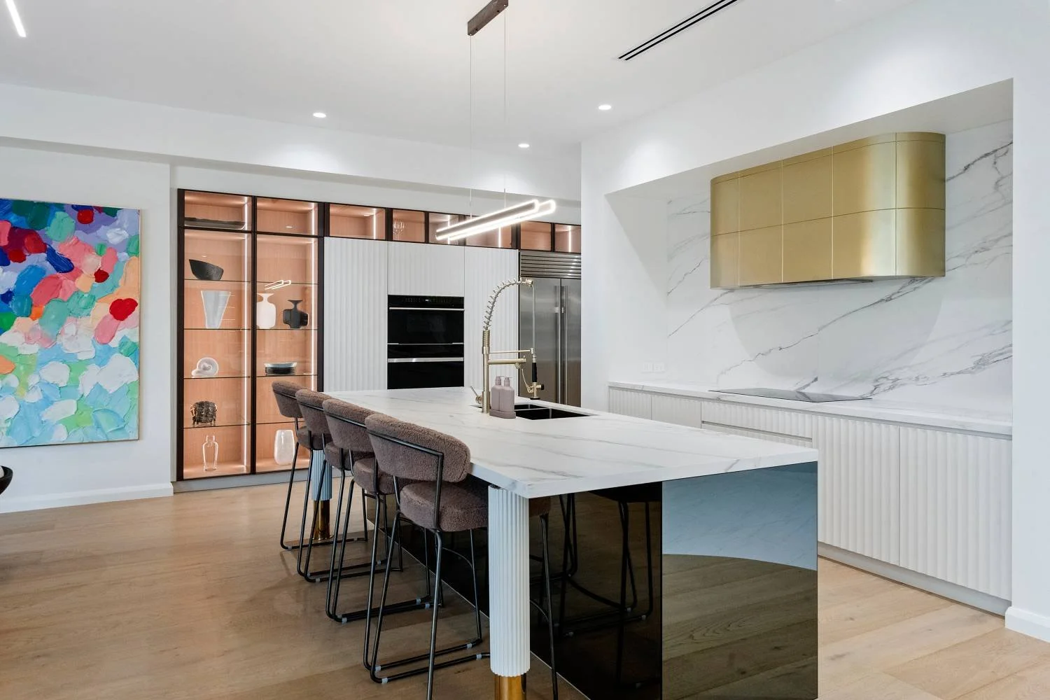 Modern kitchen interior