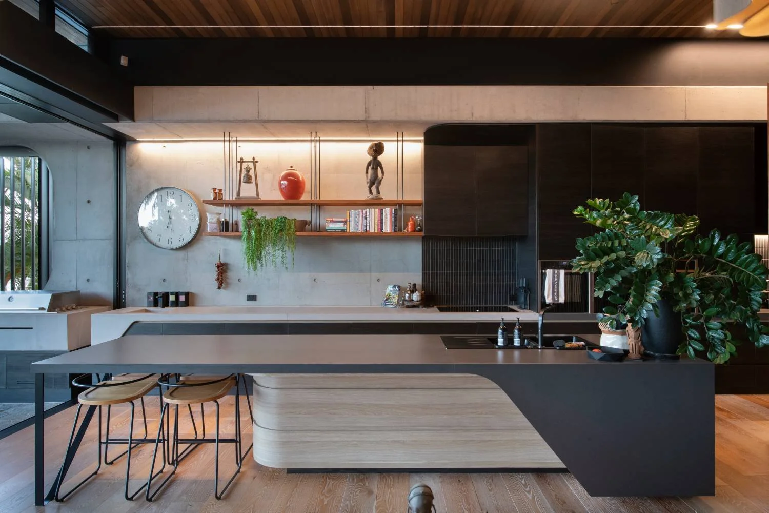 Modern kitchen interior