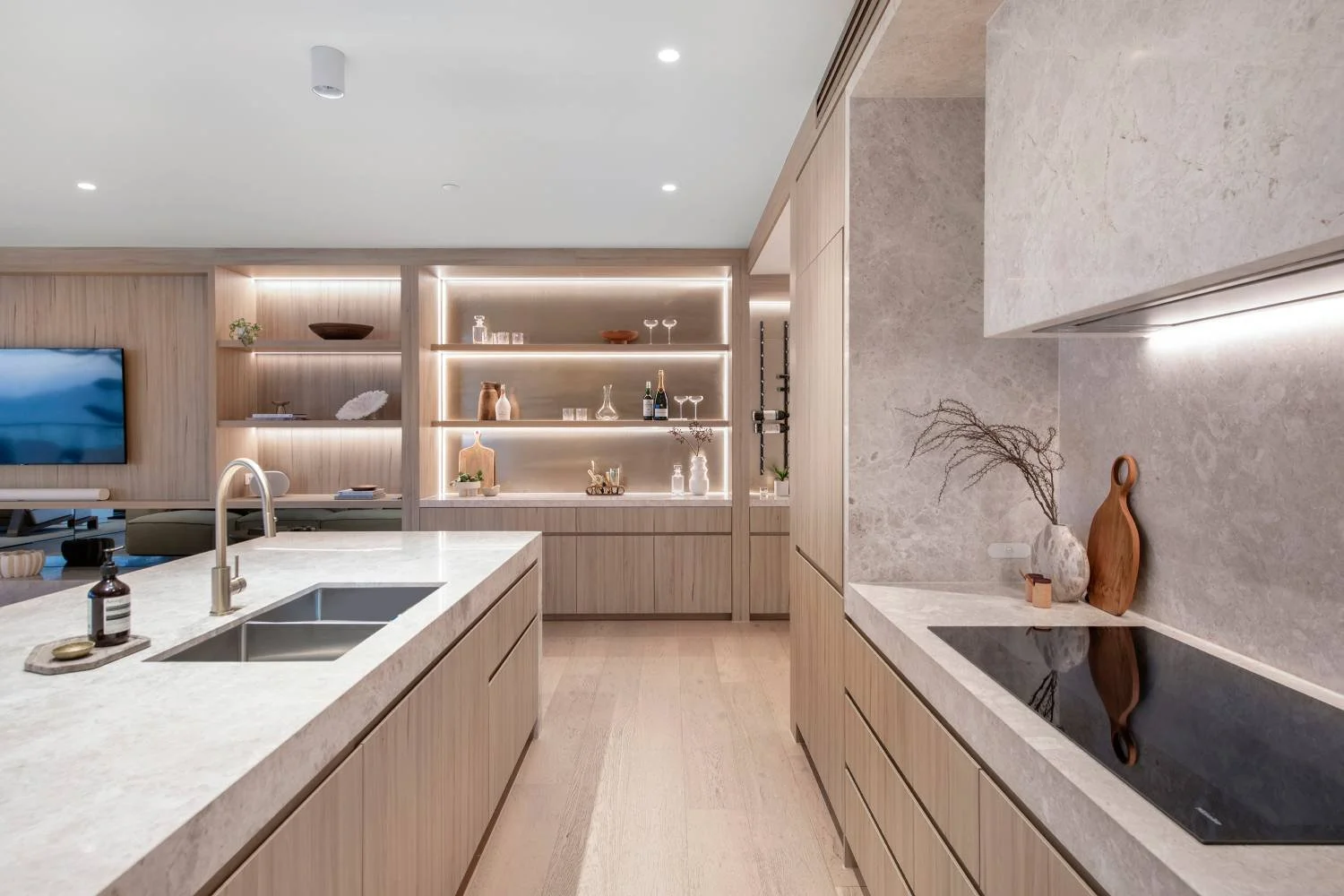 Modern kitchen interior