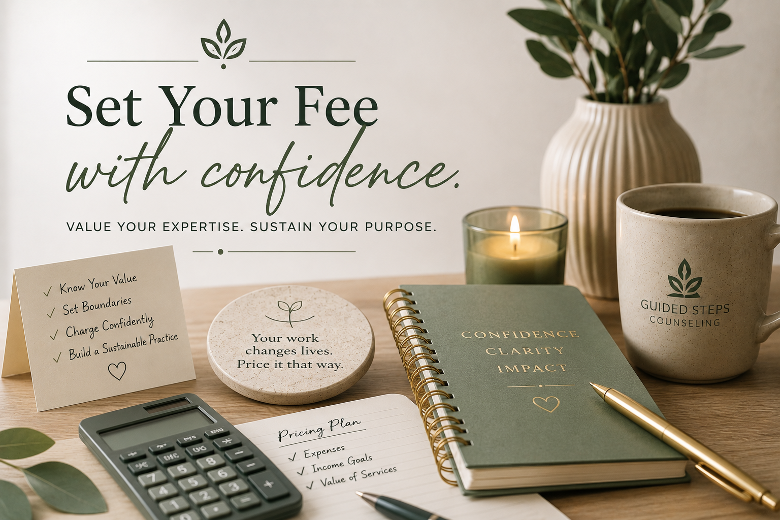 Setting your fees with confidence