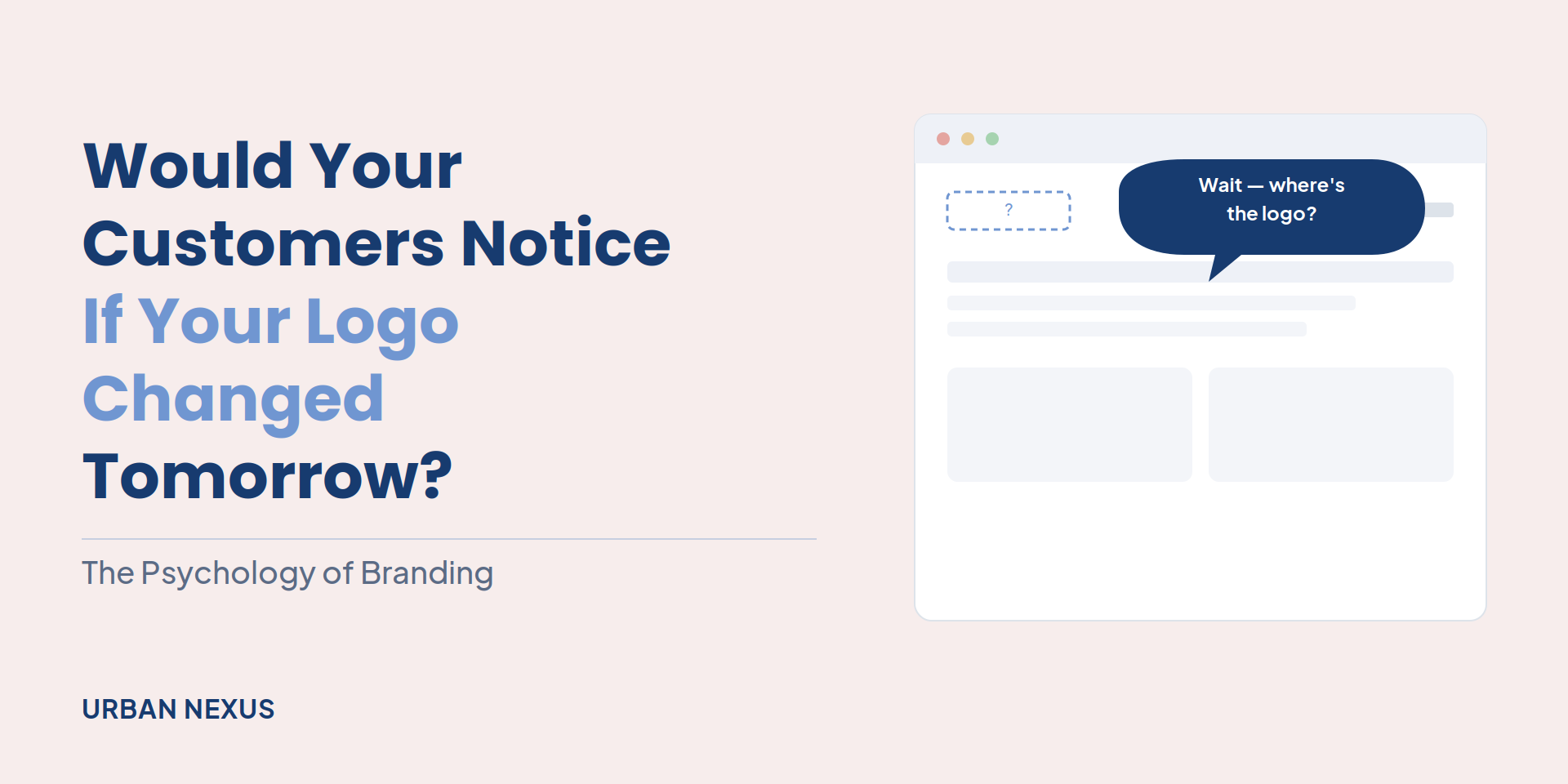 The Psychology of Branding: Why Your Logo Isn’t Just a Design