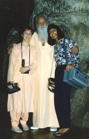 Swami Premananda
with Swami Satchidananda
and Nalanie Harilela Chellaram