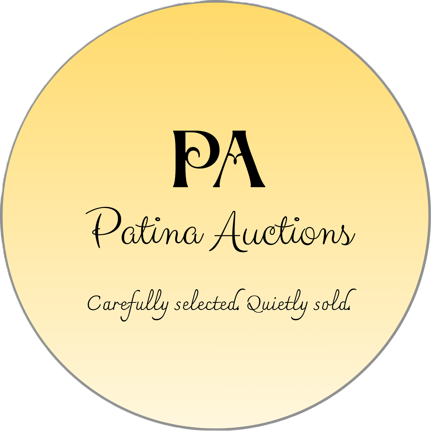 Patina Auctions - Carefully selected. Quietly sold.