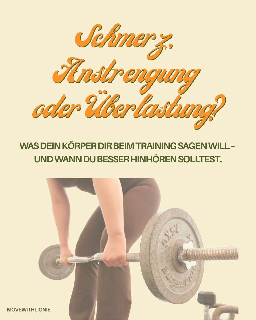 Brennen die Muskeln oder solltest du lieber aufh&ouml;ren? 🔥

Beim Training ist nicht jedes unangenehme Gef&uuml;hl schlecht. Aber auch nicht alles, was du aush&auml;ltst, bringt dich weiter.

🏋️ Anstrengung: Deine Muskeln arbeiten. Das darf forder