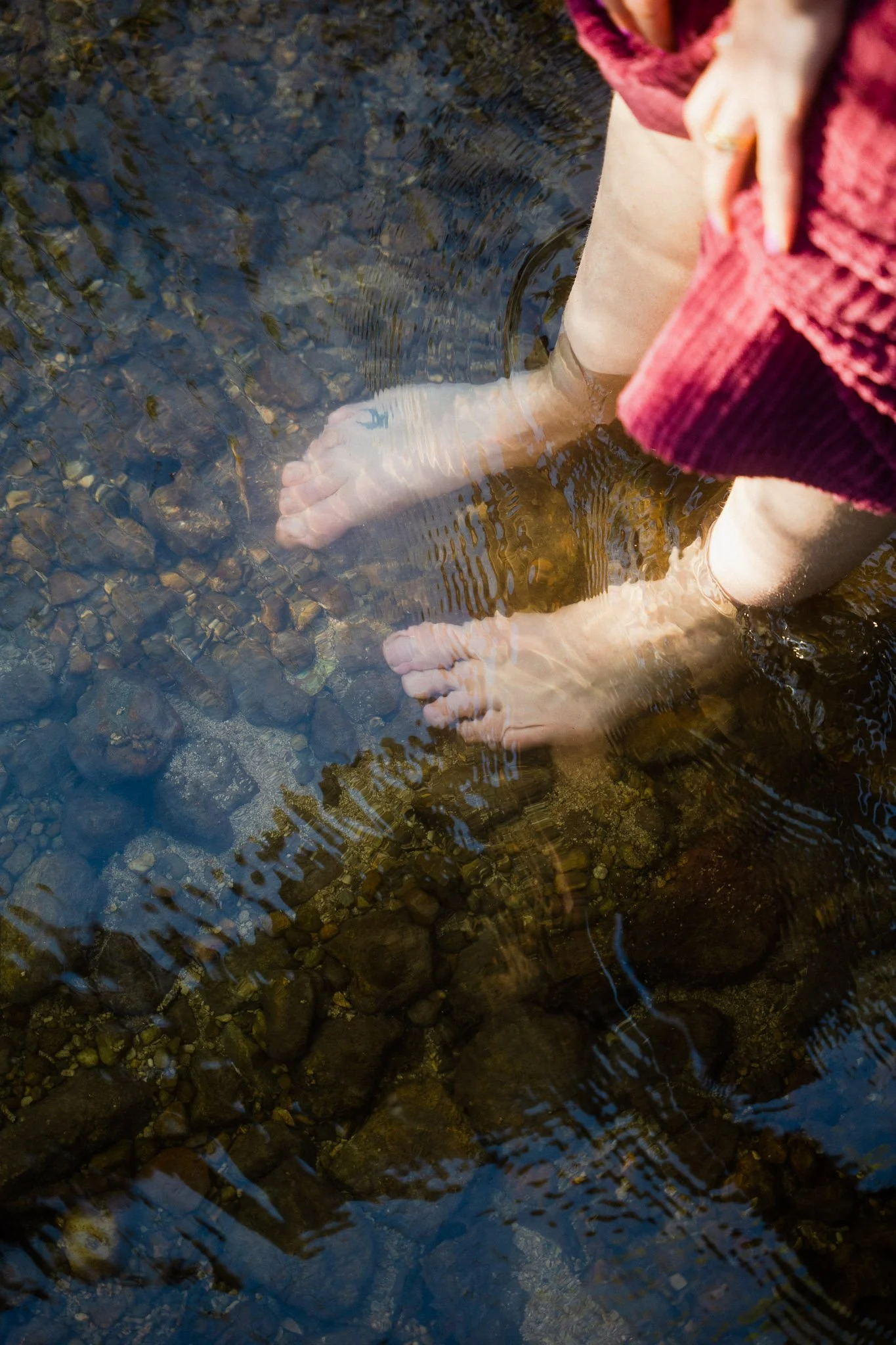 Never far from the Stream at The Lazy T - Yorkshire 