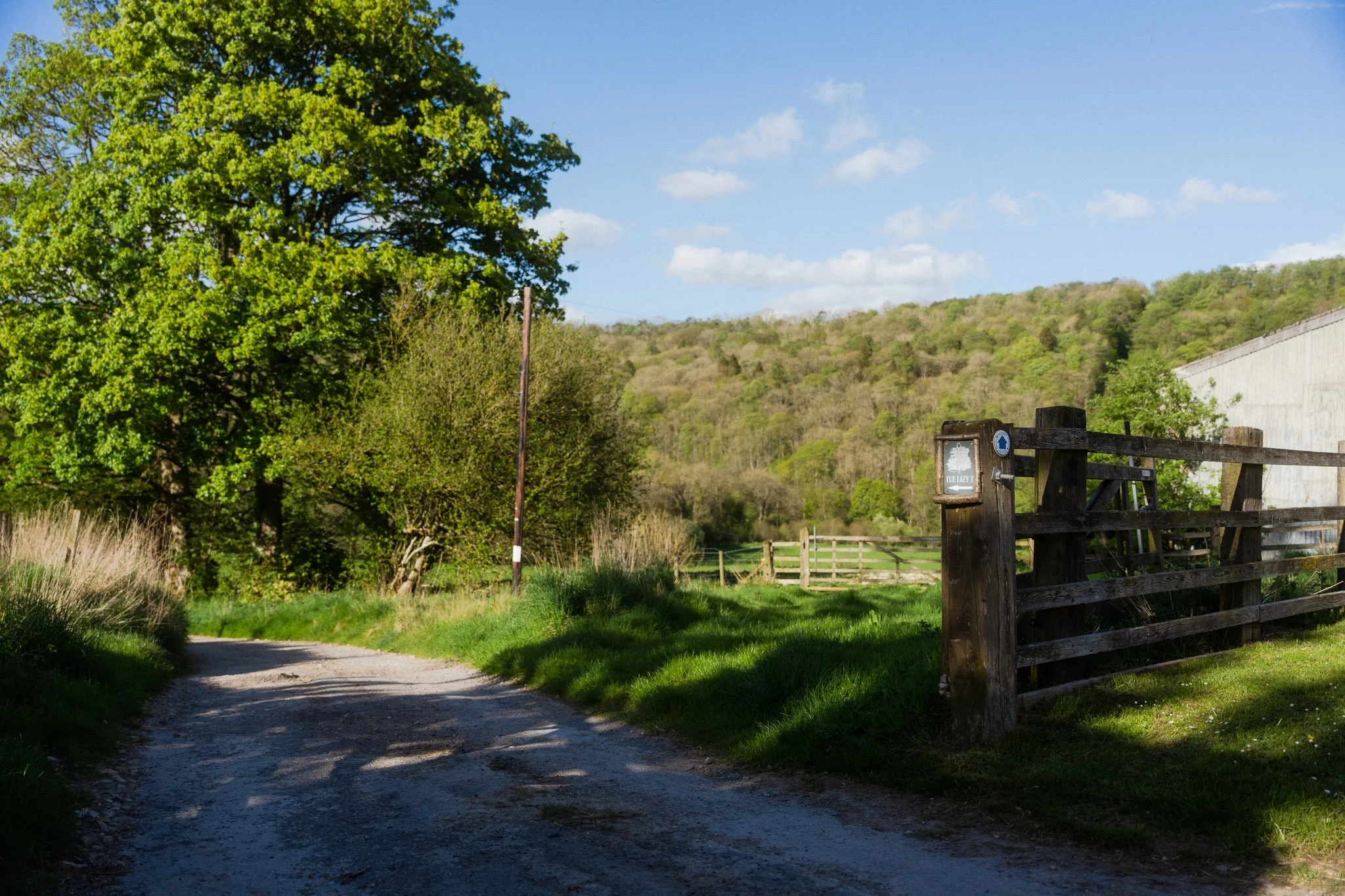 A mile from the road in a hidden valley in North Yorkshire