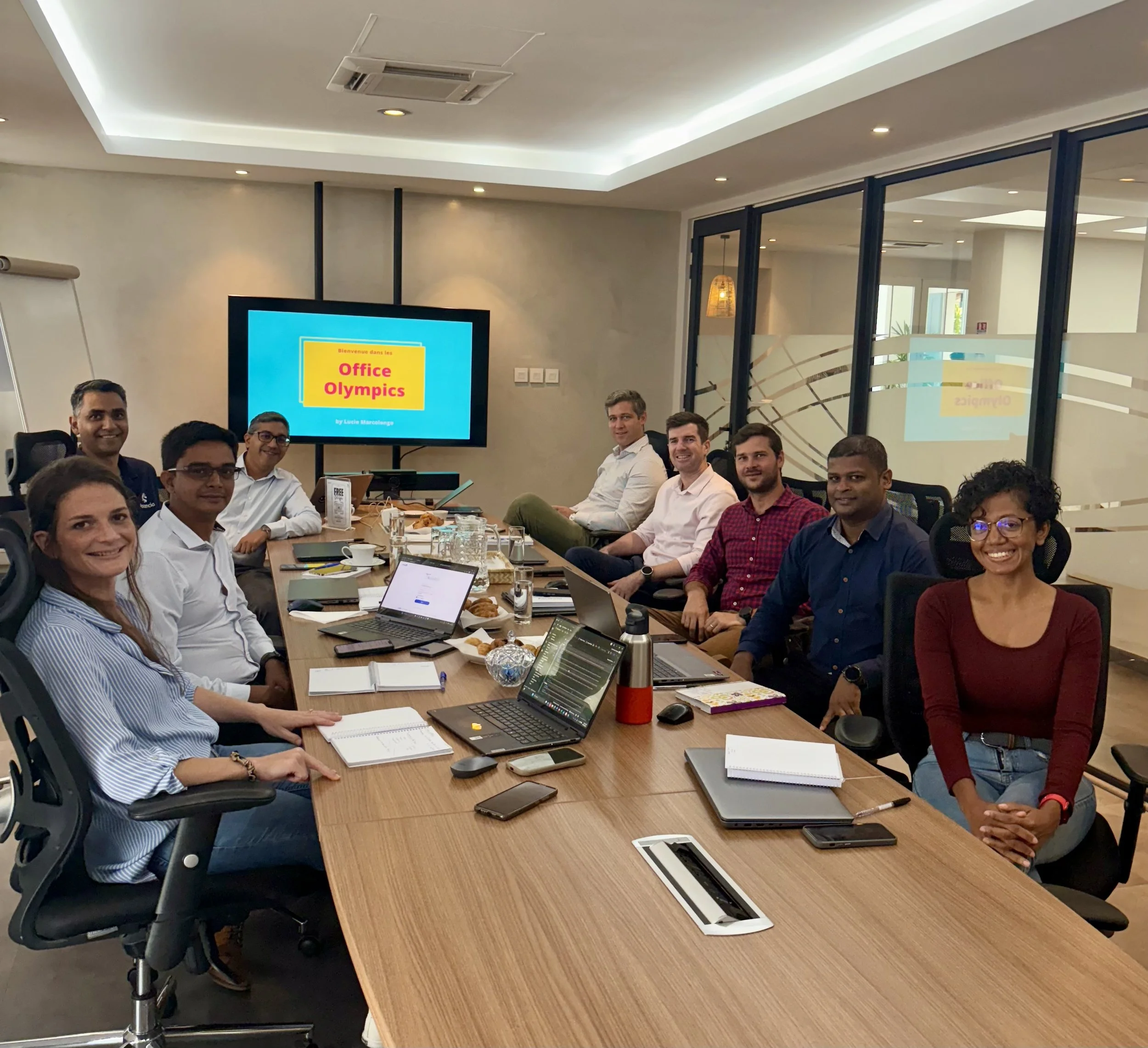 Première formation avec Ascencia (leadership team)