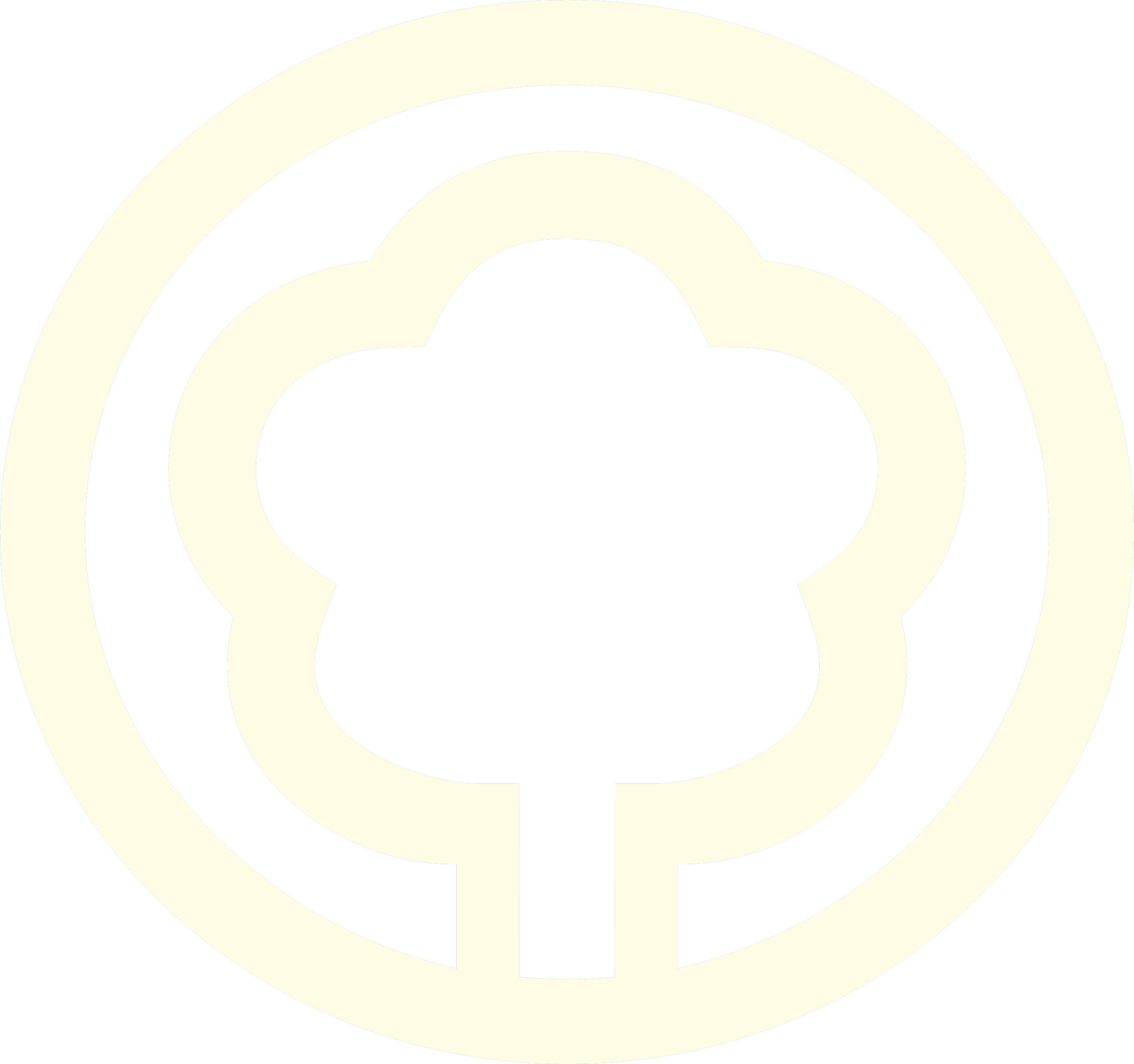 Trefellerne logo - Sirkel med et tre inni