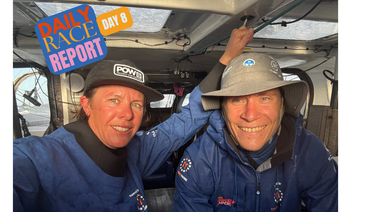 Day 8 - Ancora terzi, malgrado una penalità