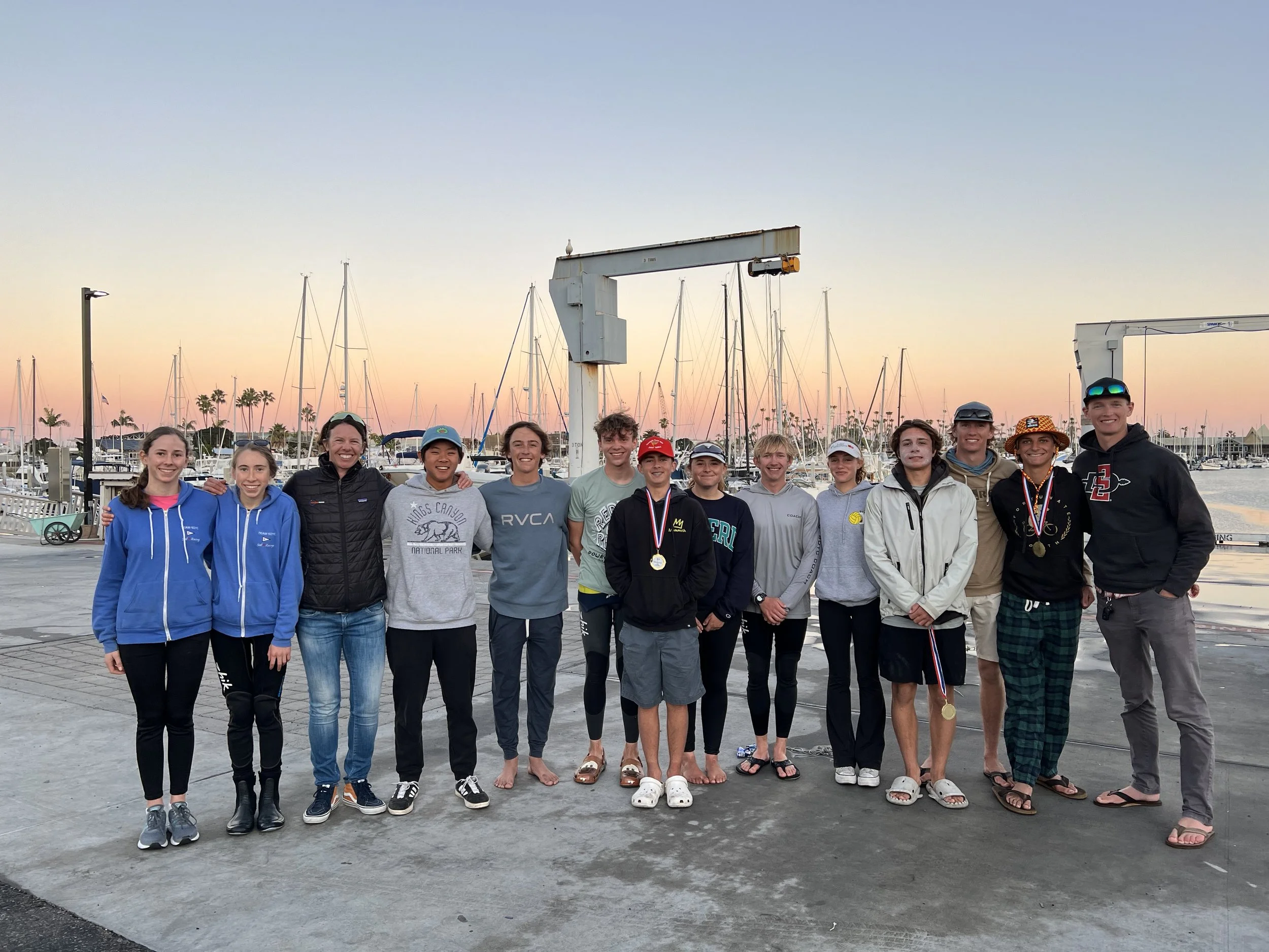 Incontro con i giovani velisti di San Diego