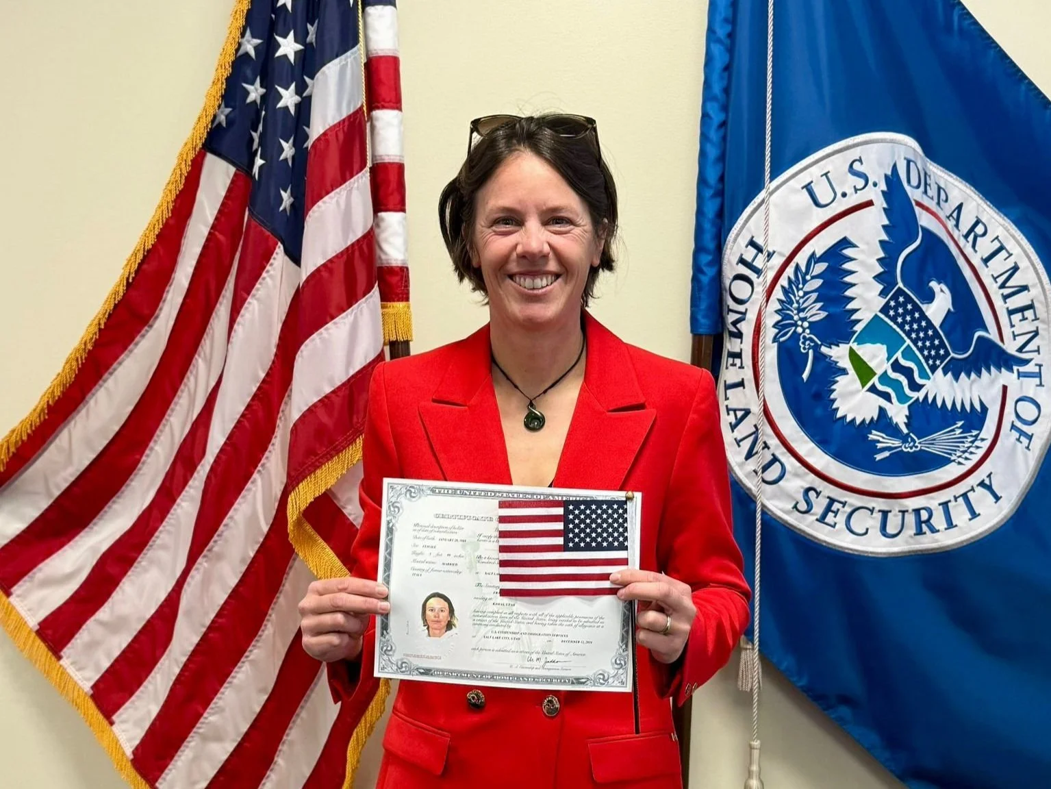 Ora posso ufficialmente definirmi italo-americana!