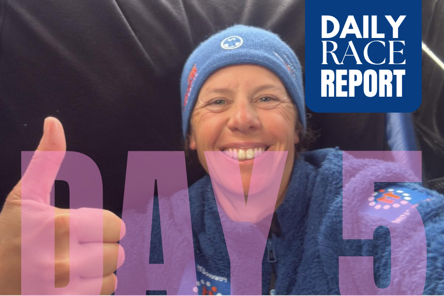 Day 5 Race Report: hard on the wind on the final leg up to Concarneau