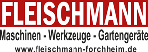 Anzeige für Fleischmann mit Text und Webseite