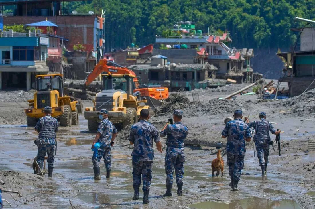 Opnieuw een natuurramp in Nepal