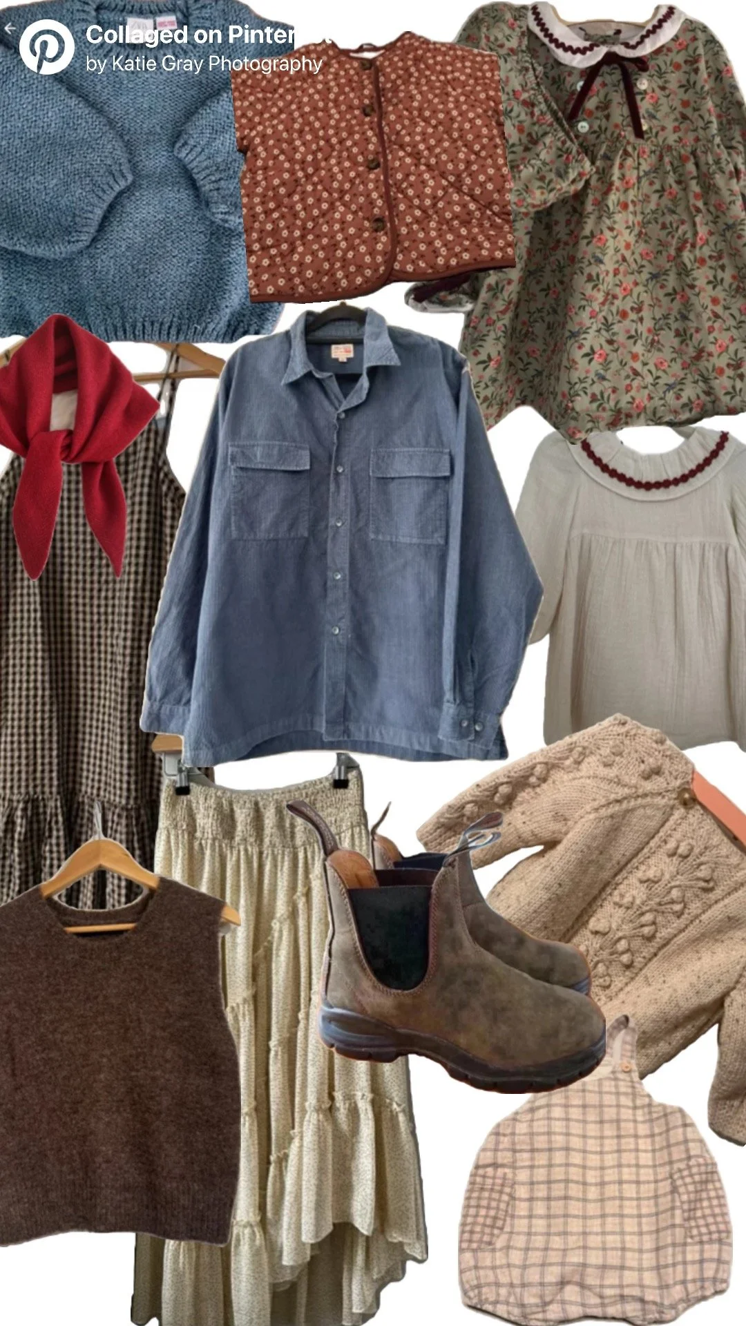 How to Dress Your Family for Autumn Photos, using textures, layers and pattern