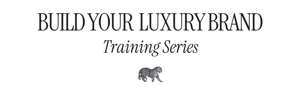 Build your Luxury Brand