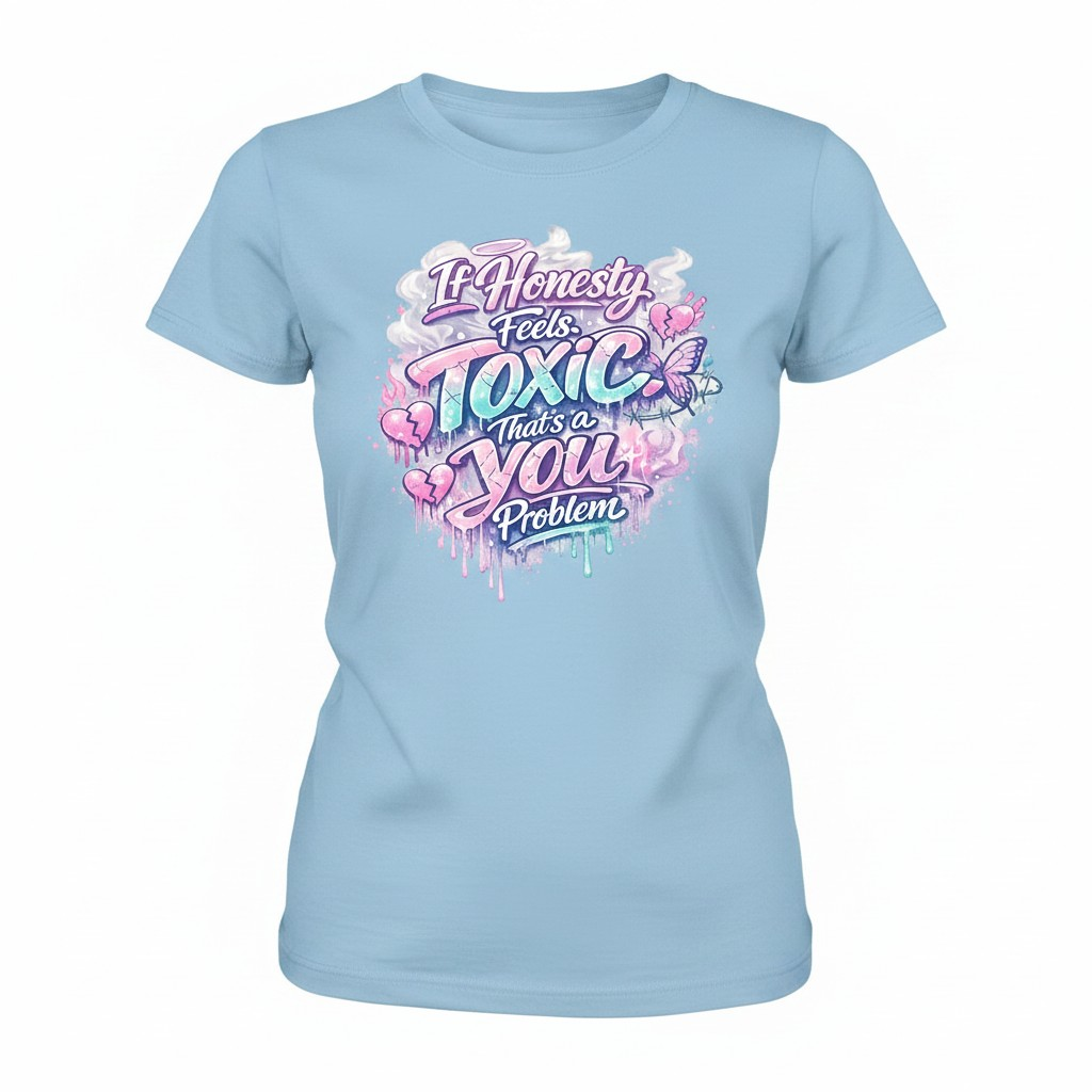 Honesty it's s you problem light blue.png