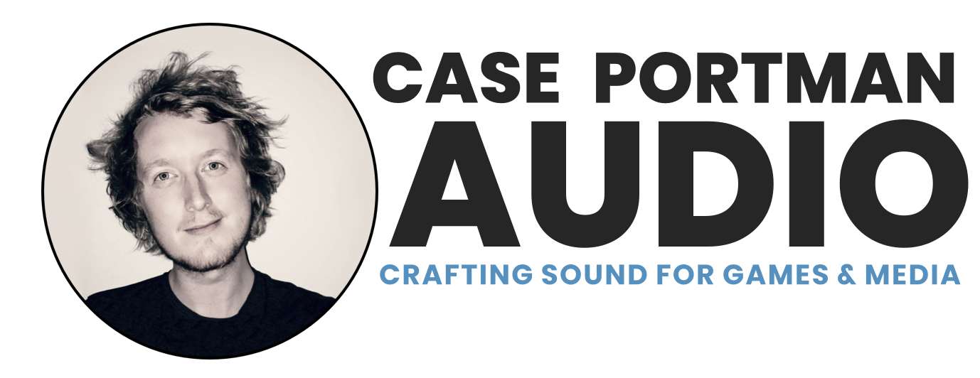 A black-and-white portrait of a young man with curly hair, smiling softly, with an irregular black shape and a blue rectangle behind him.