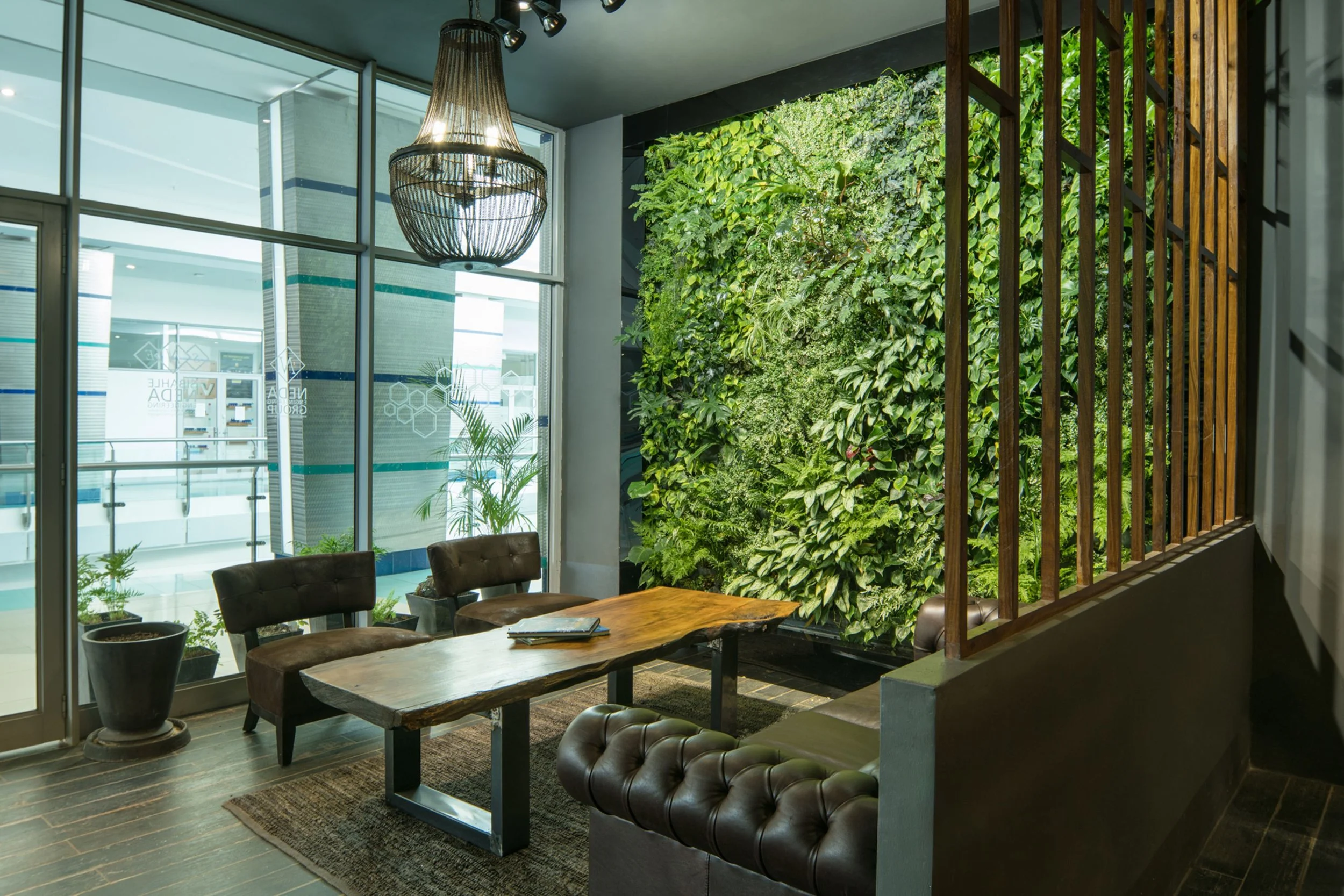 Living Wall in a private office lobby