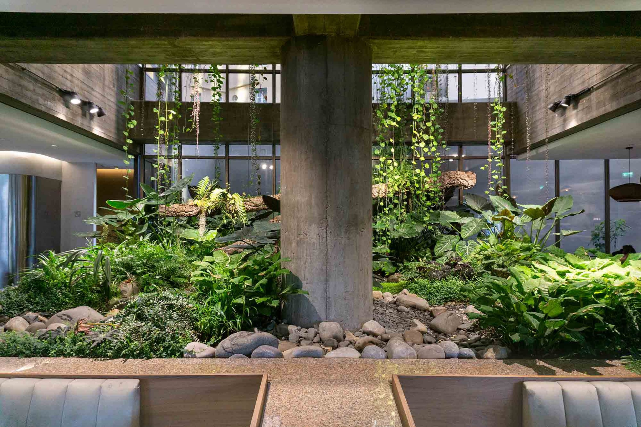 Hotel Lobby Planter
