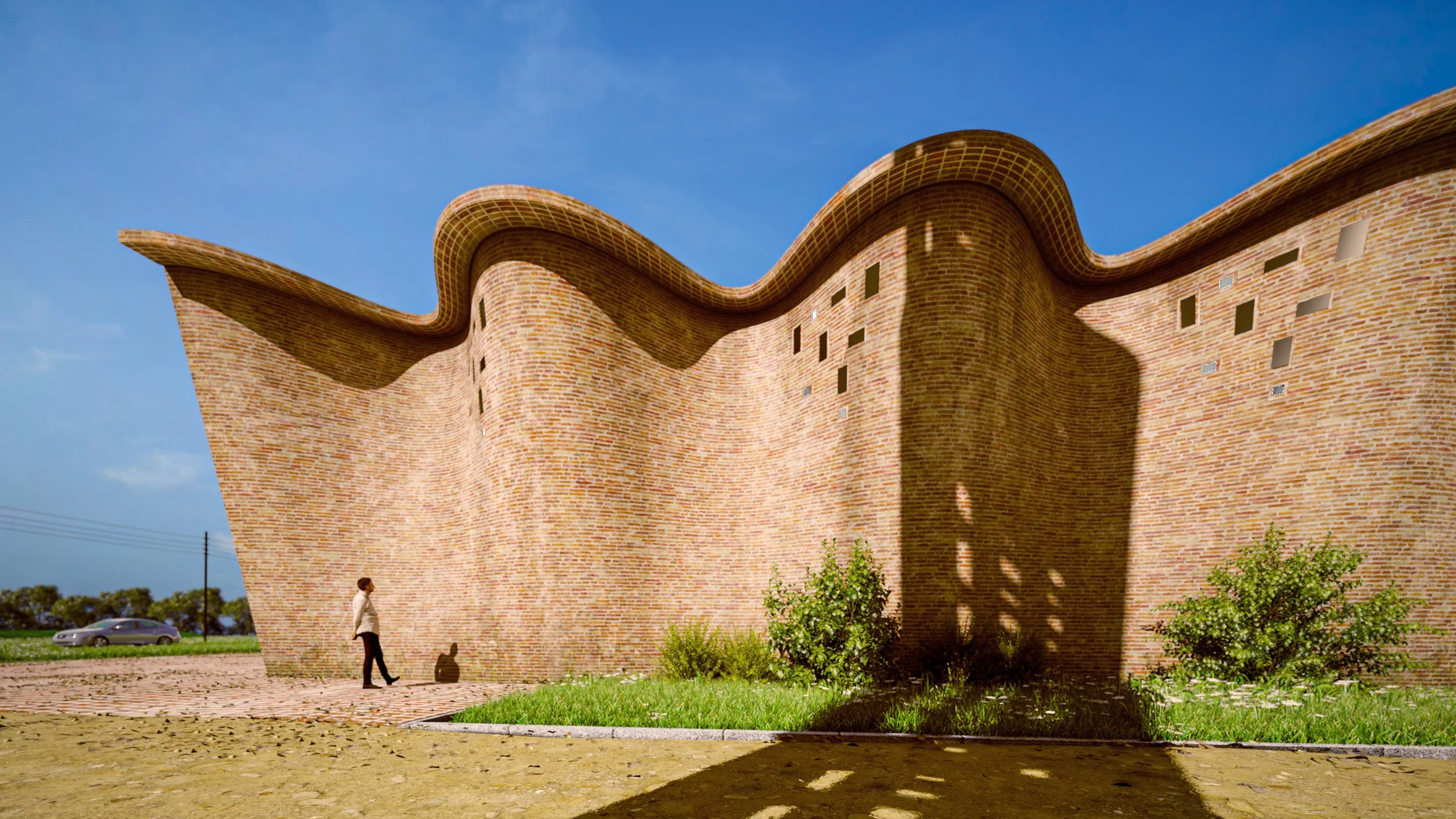 Iglesia de Atlántida, Uruguay  - Eladio Dieste Ing.