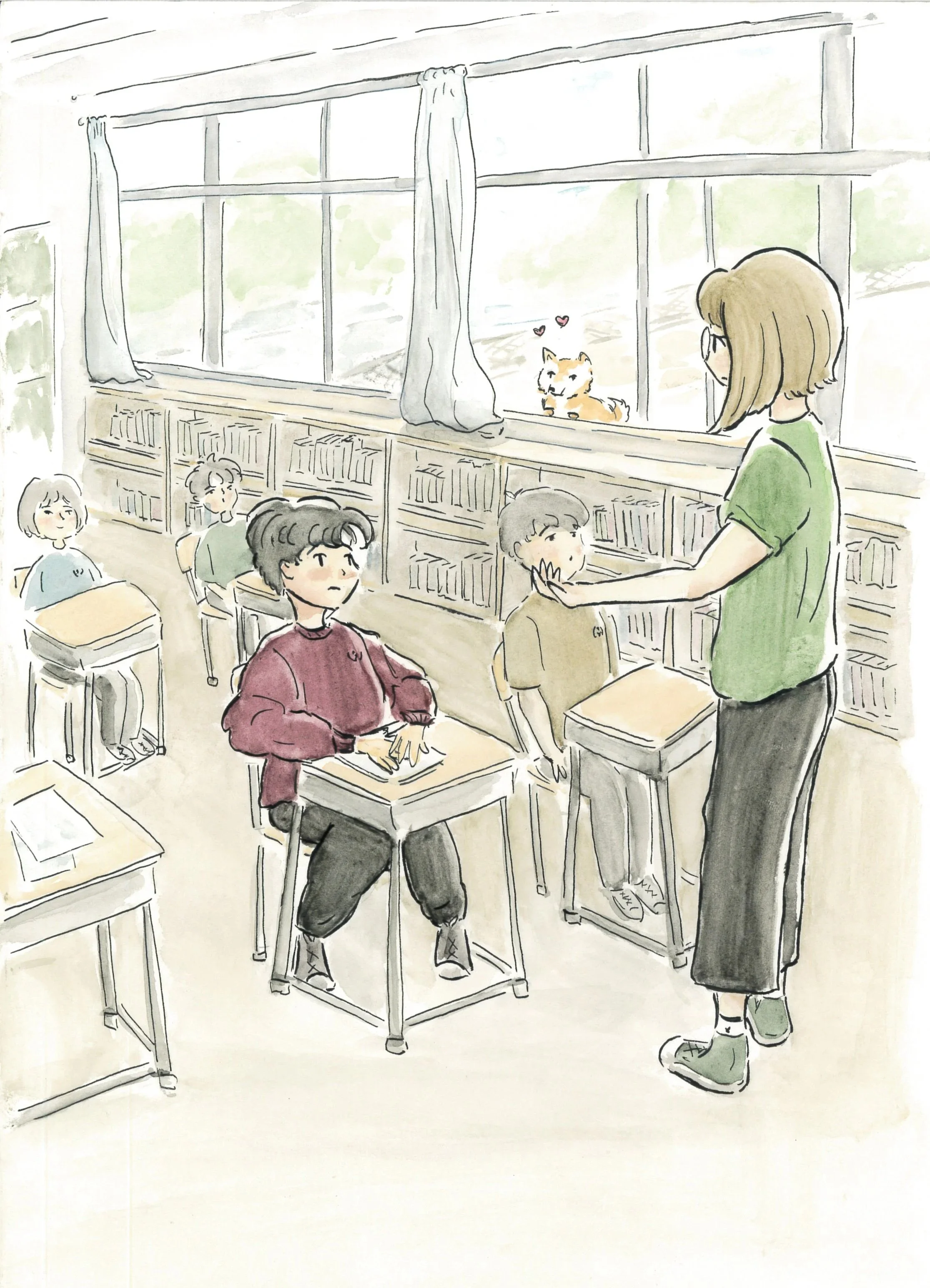 full bleed illustration