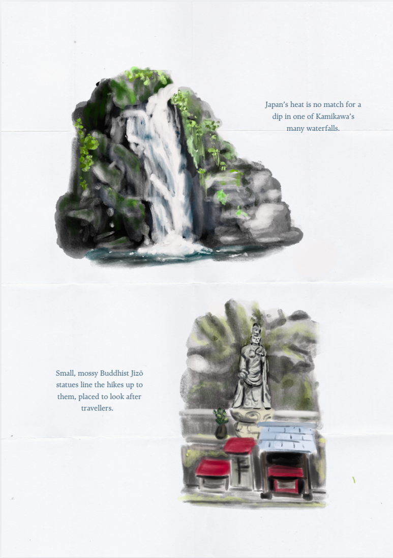 From 'Kamikawa Town: Spring and Summer' zine