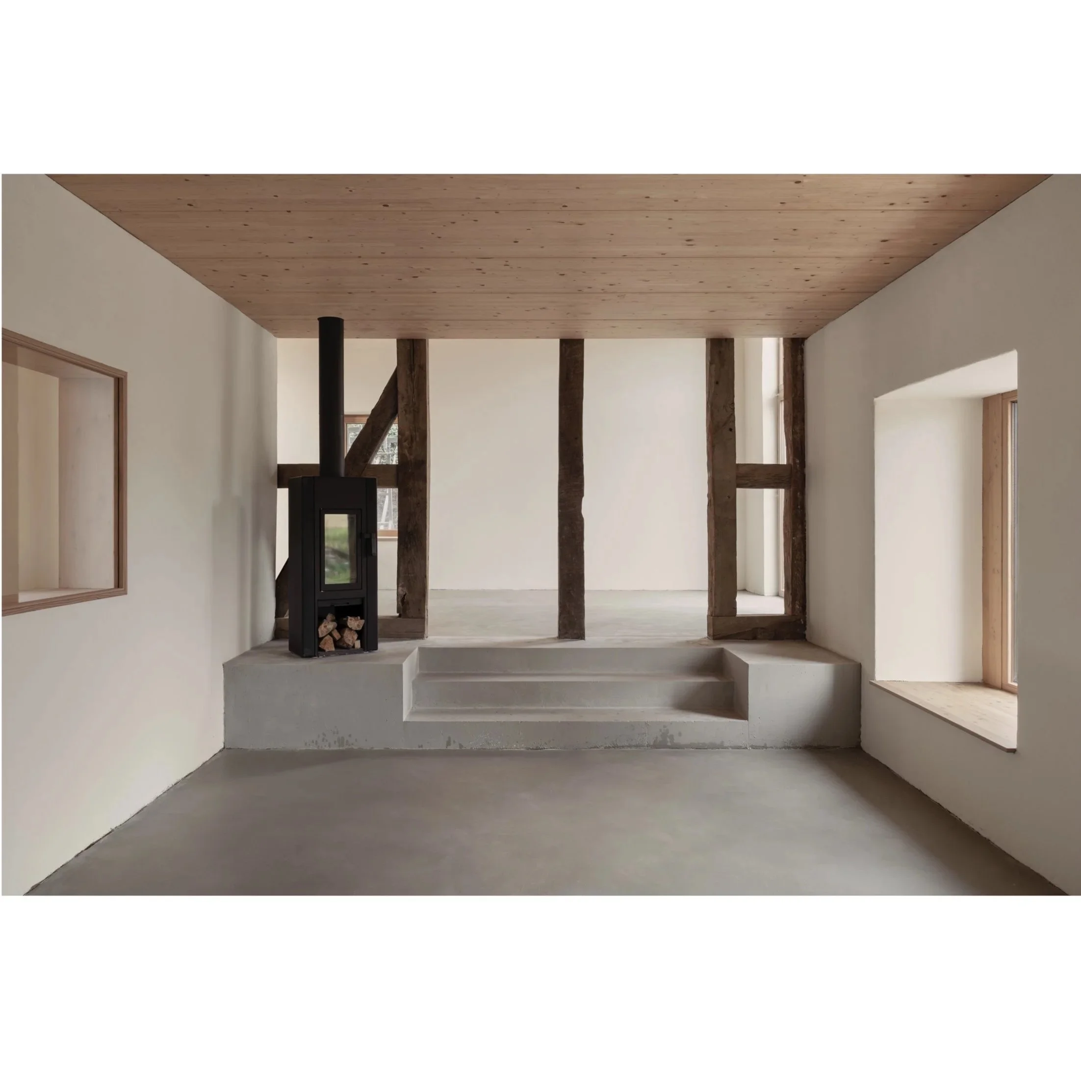 Wohnen in der ehemaligen Mühle und Scheune | nachher