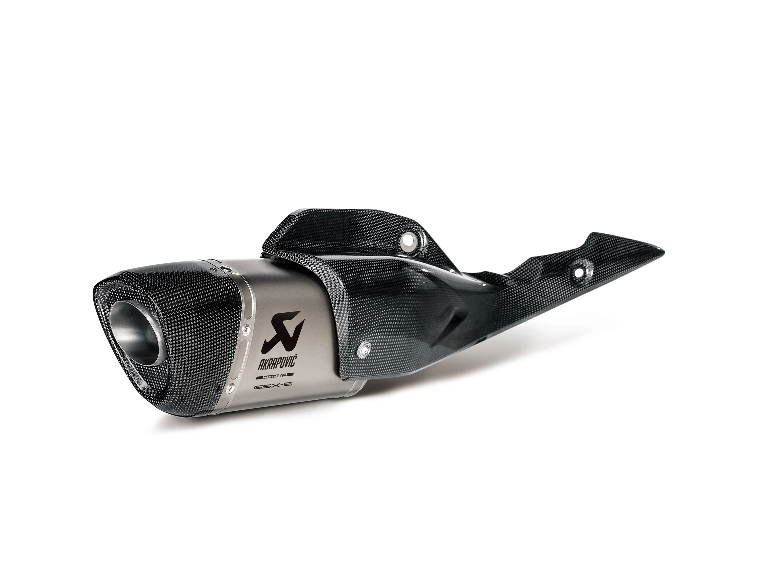 Slip-on ljuddämpare från Akrapovic
