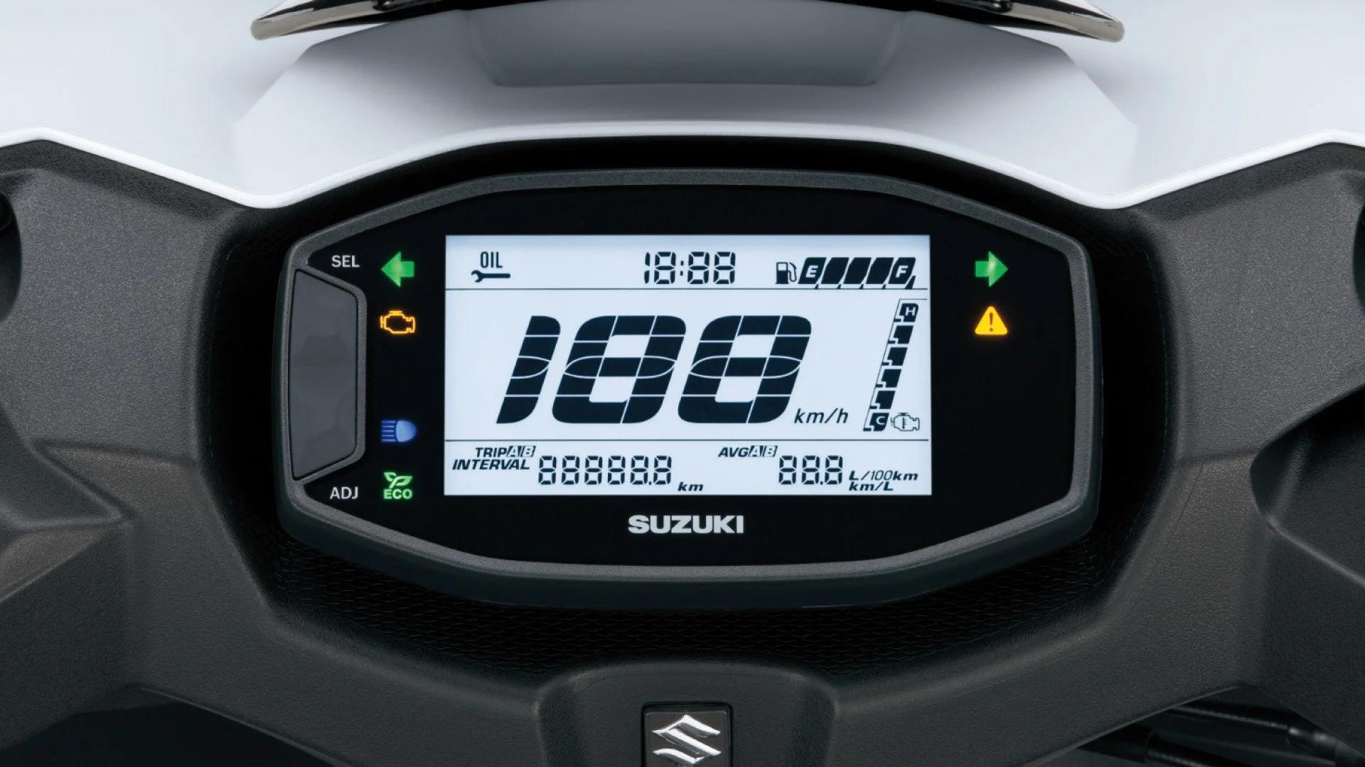 Heldigital instrumentpanel