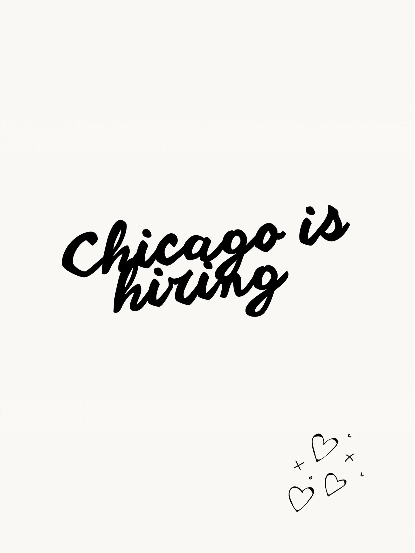 ✨ We&rsquo;re Hiring! ✨
Chicago is looking for a new waiter / waitress / host to join our team!

Do you love hospitality and working with people? Looking for daytime hours and an amazing team atmosphere? Then this might be the perfect opportunity for