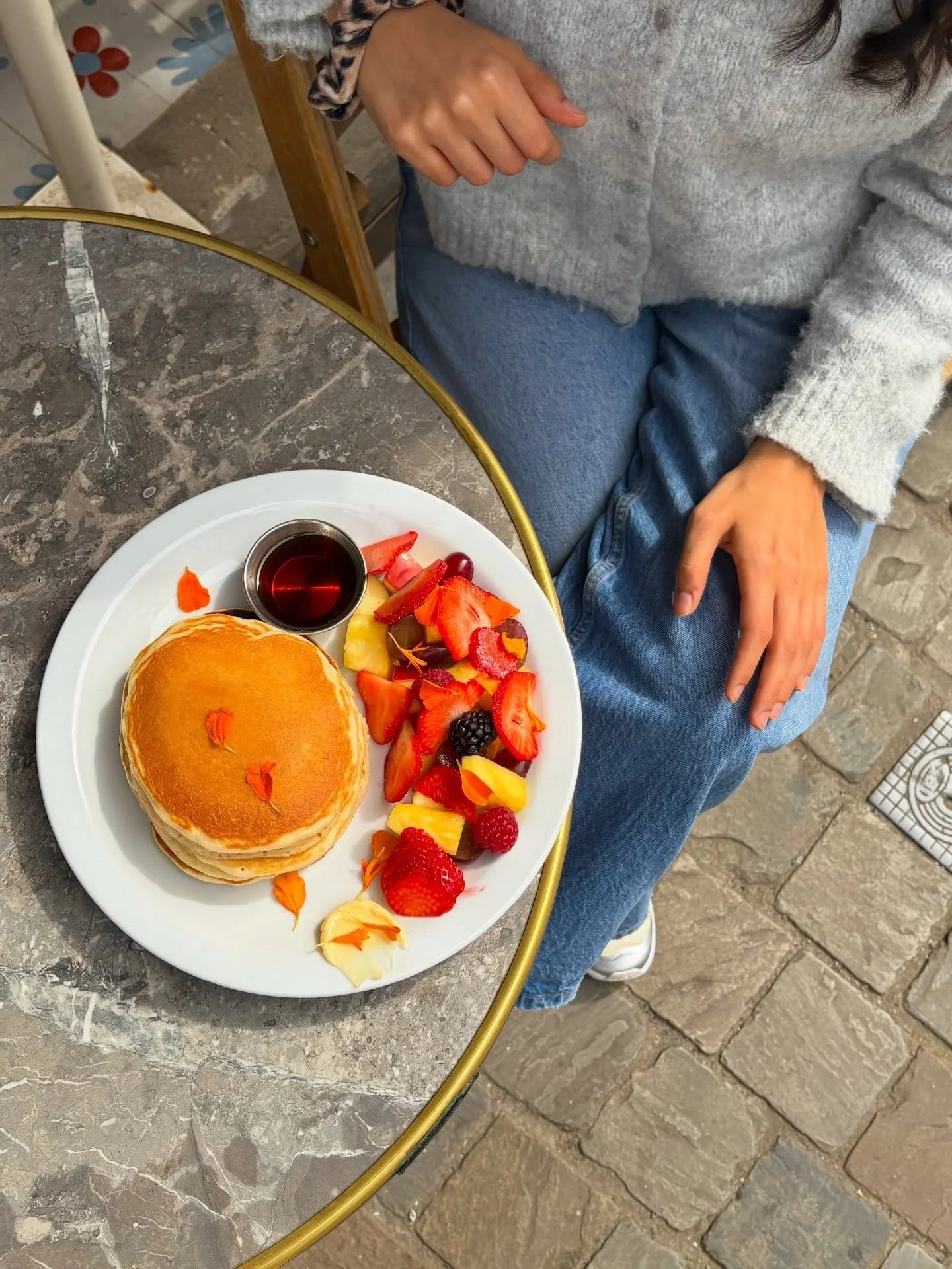 Sunday plans: pancakes only🥞💞

📍Chicago Brussels 
Rue de flandre 45
Kitchen 9-3pm (2:30 weekdays)
Coffee 9-4pm 
-

#brusselsfood