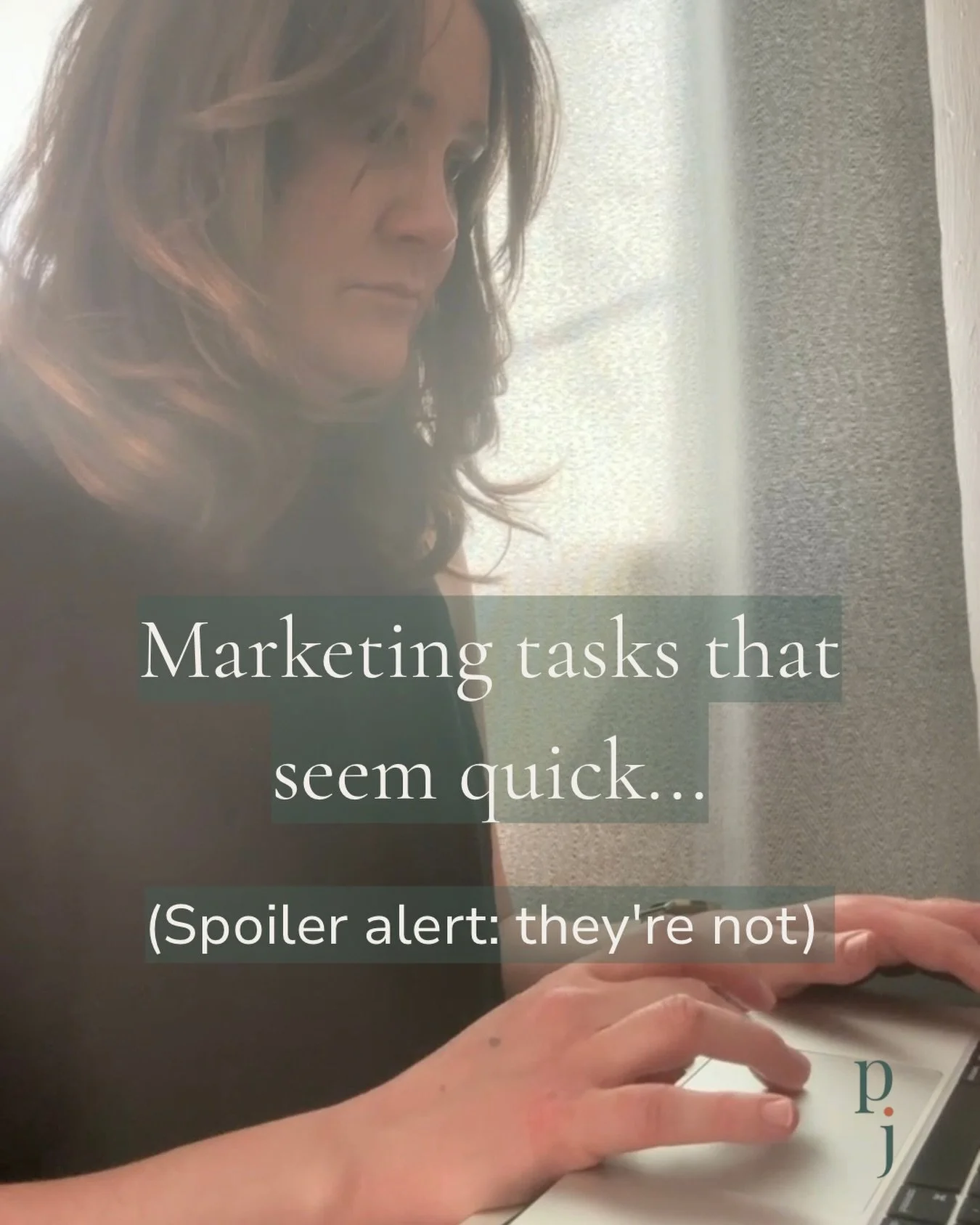 You put that 'quick' task on the list and vow to get to it when you have a moment. But then that moment gets more and more delayed, and when you finally get to the task, you realise it's not so quick after all...

In my very early days of marketing I