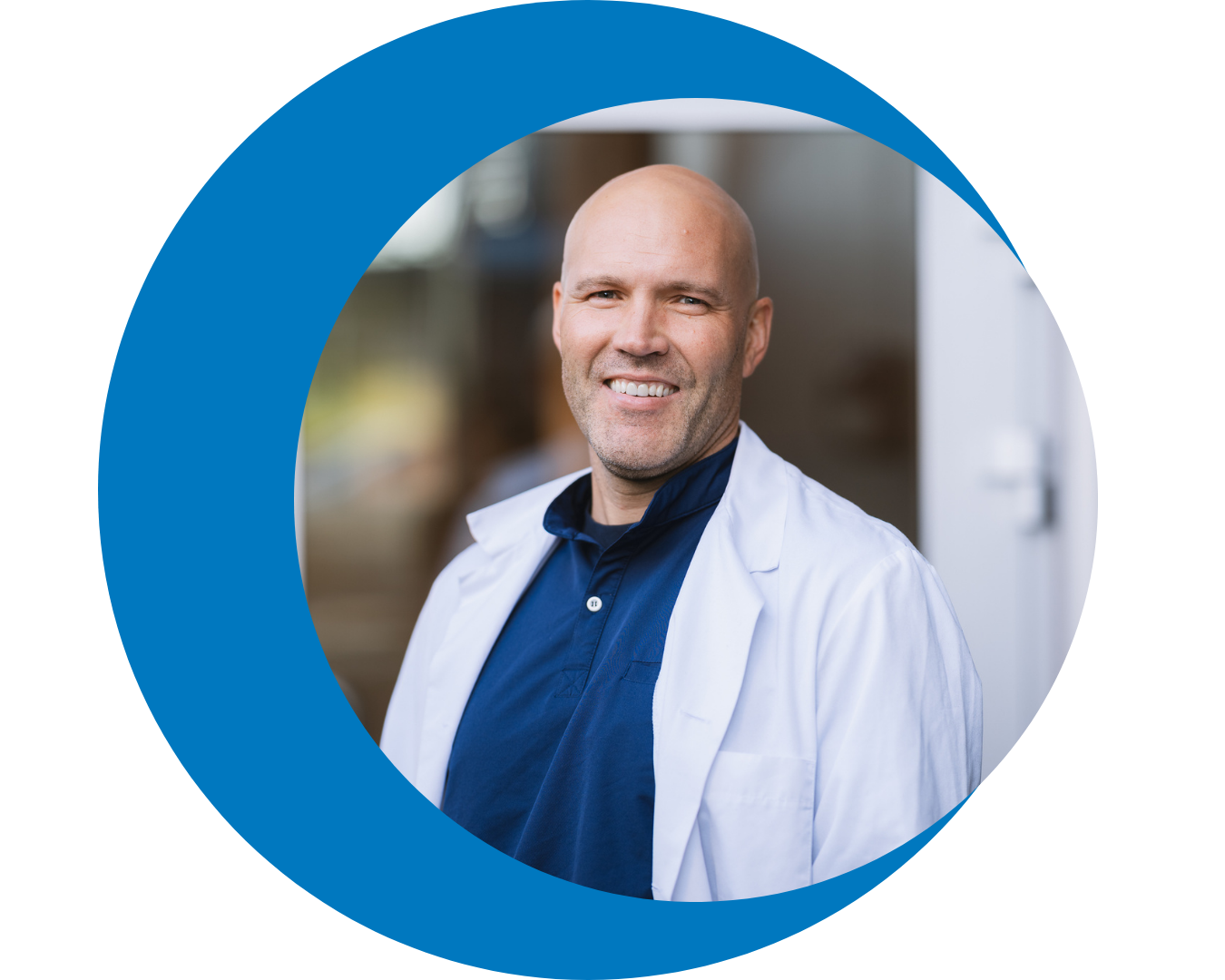 Healthcare clinician representing leadership in modern patient-centered care