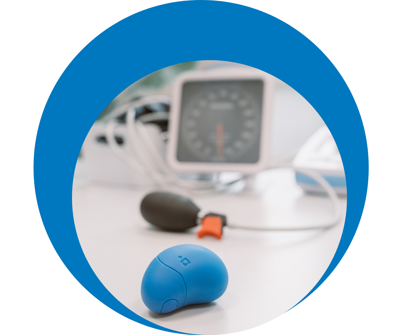 Grasp coping device in clinical research setting