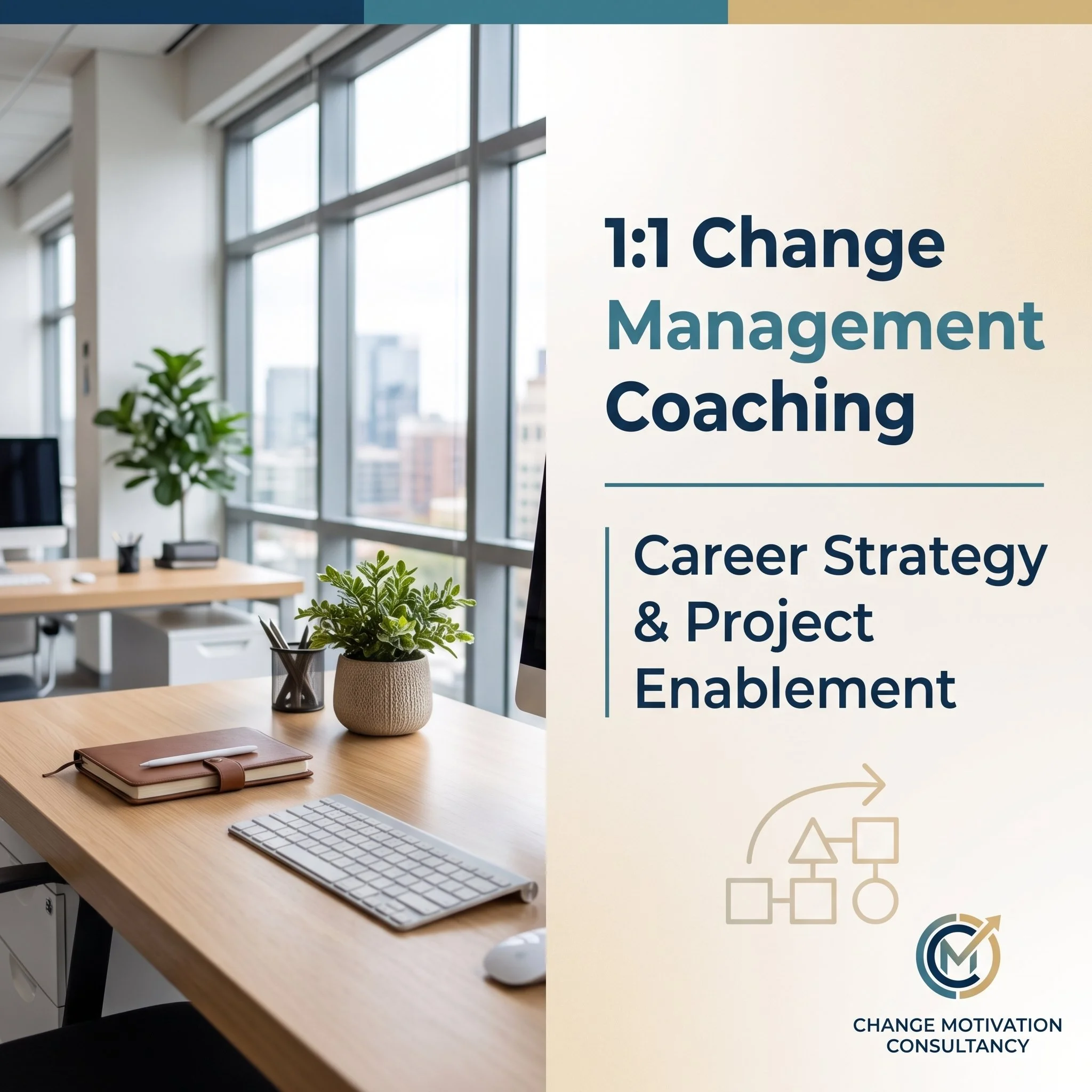 1:1 Change Management & Career Strategy Coaching