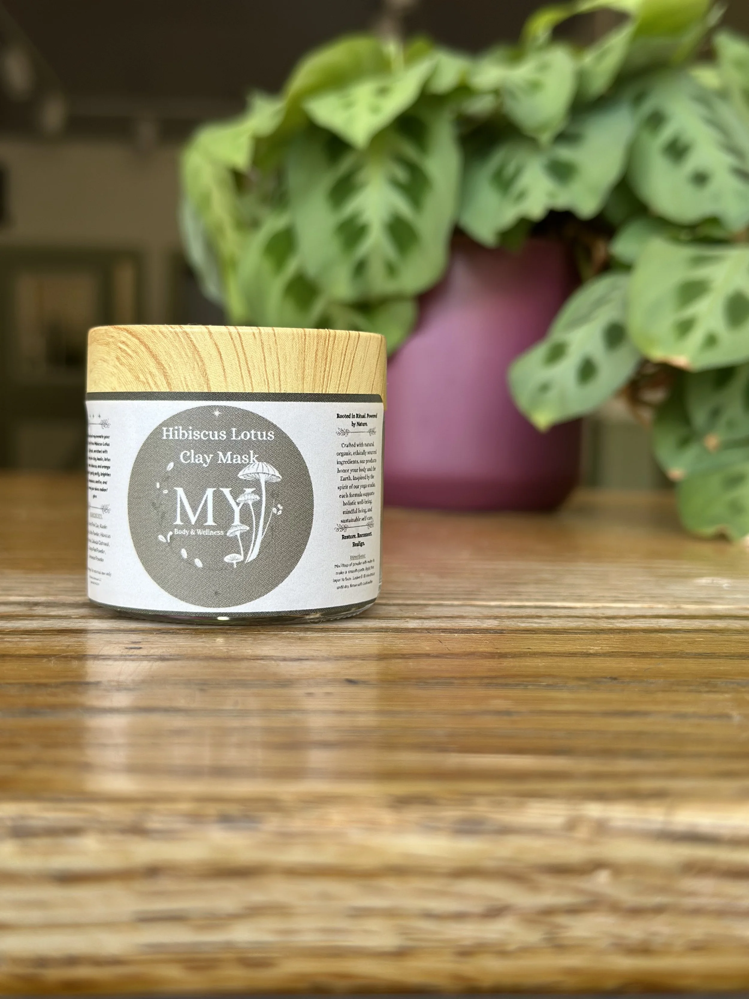Hibiscus Lotus Clay Mask