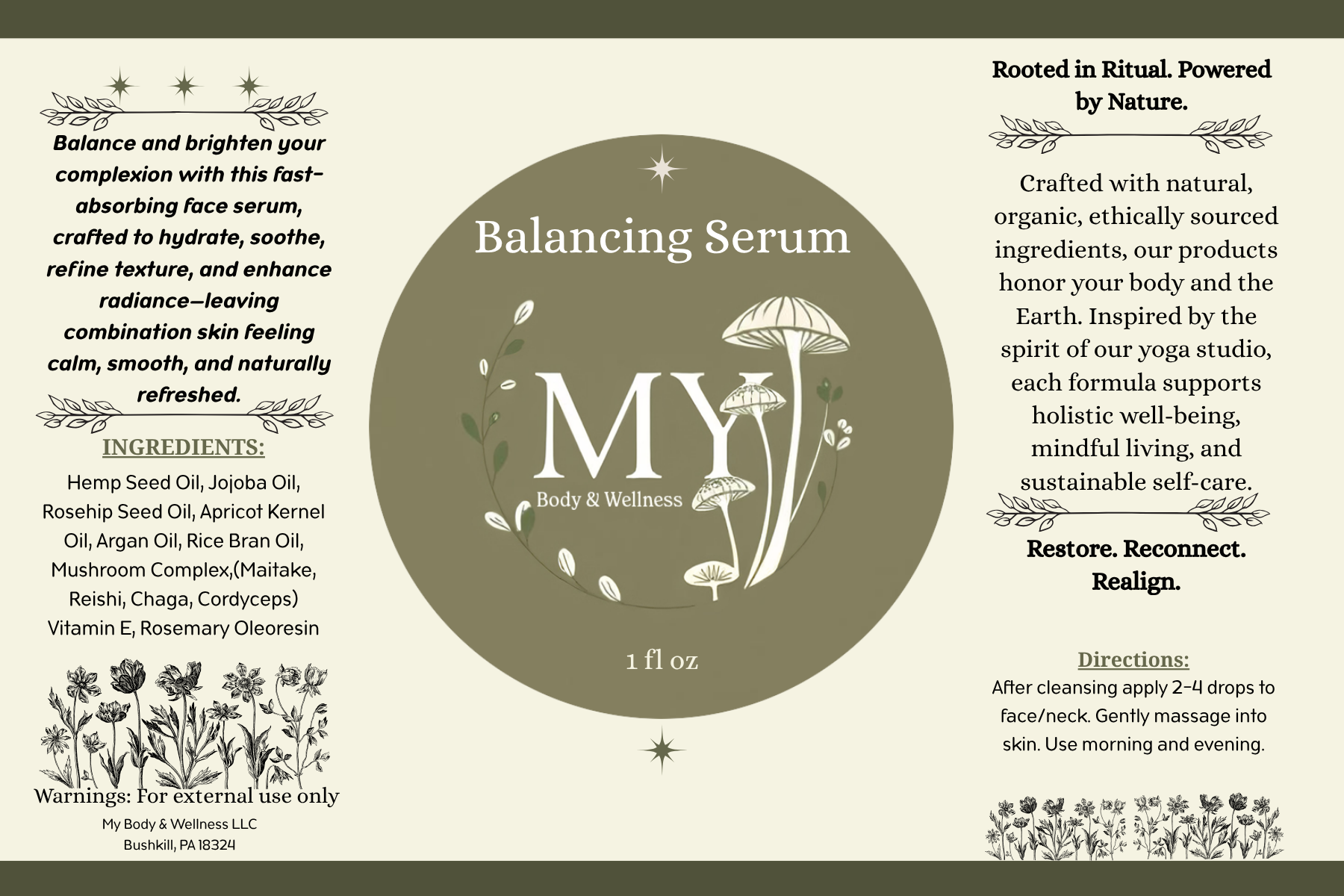 Balancing Serum