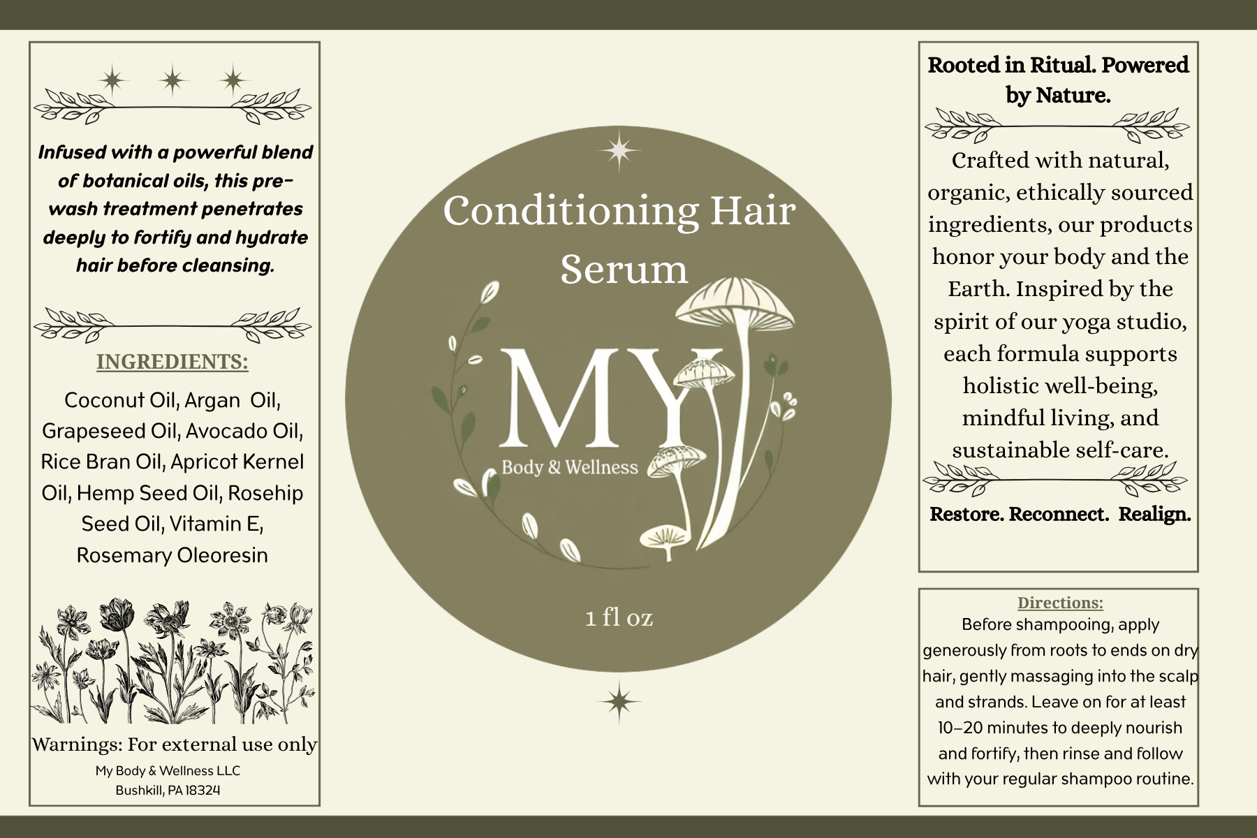 Conditioning Hair Serum.